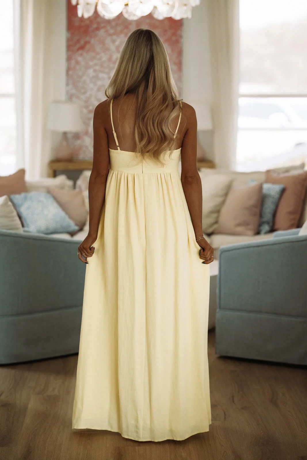11:11 Maxi Dress - Yellow Lemon - Image 3