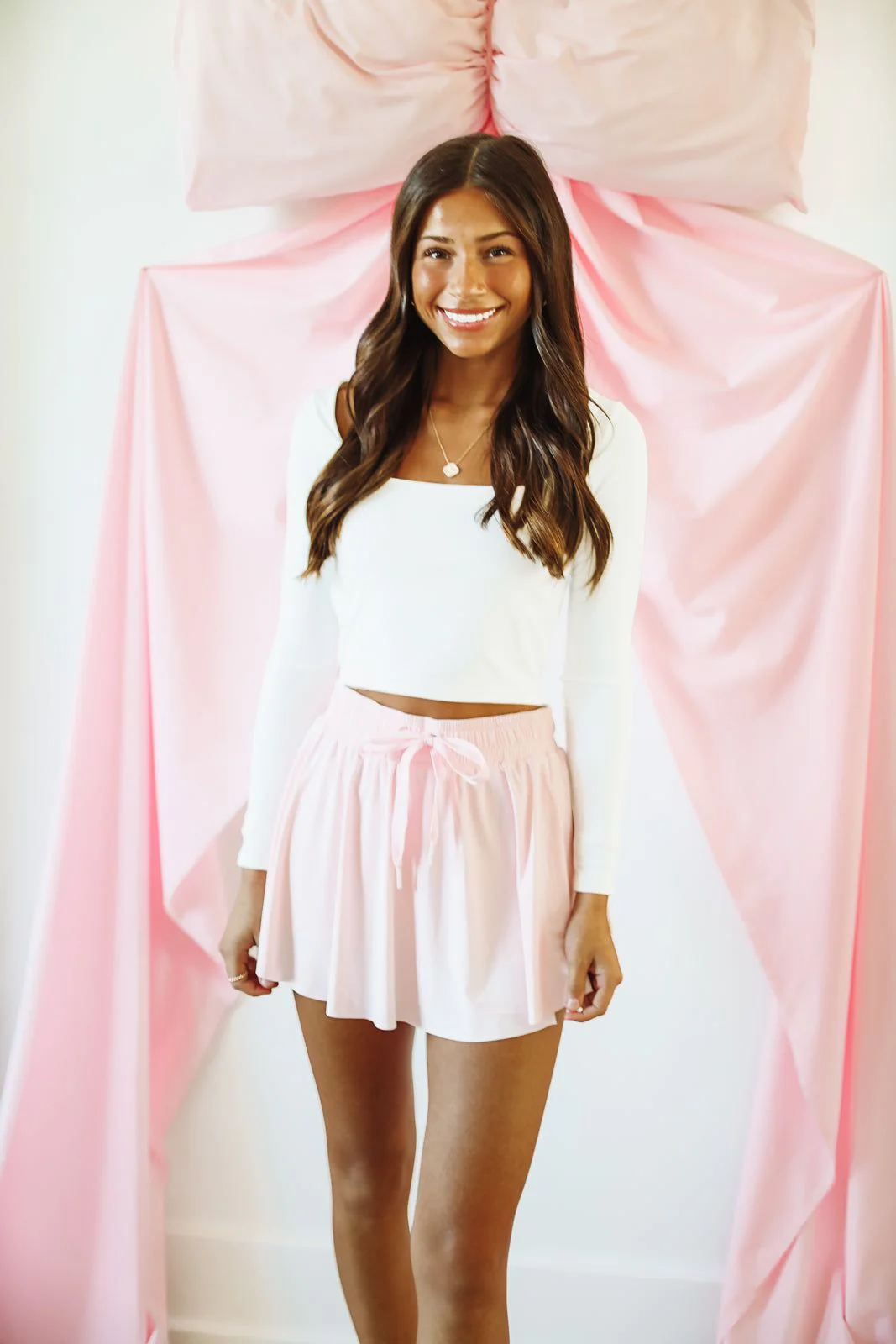 Ballet Baby Active Skort - Light Pink (FINAL SALE) - Image 2