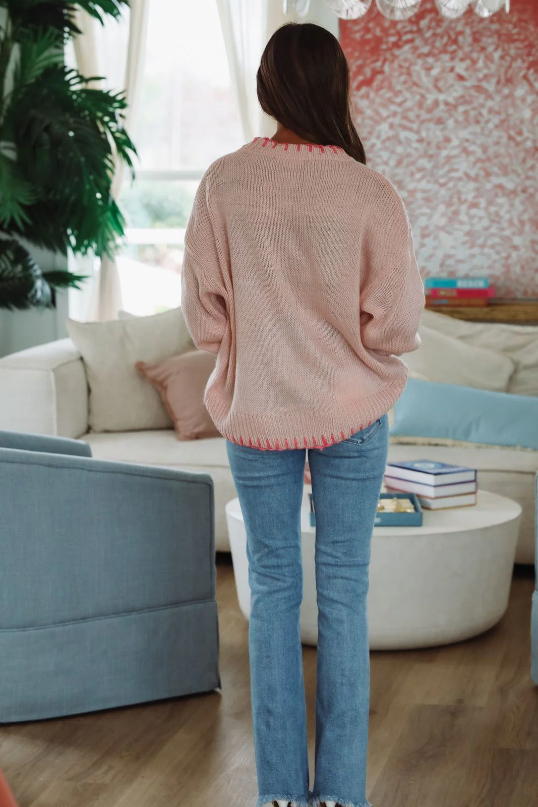 Bowtacular Sweater - Pink - Image 3