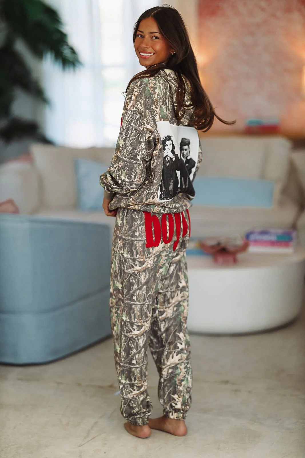 Boys Lie Not Manhunt Kimmy Reverse Pant - Camo