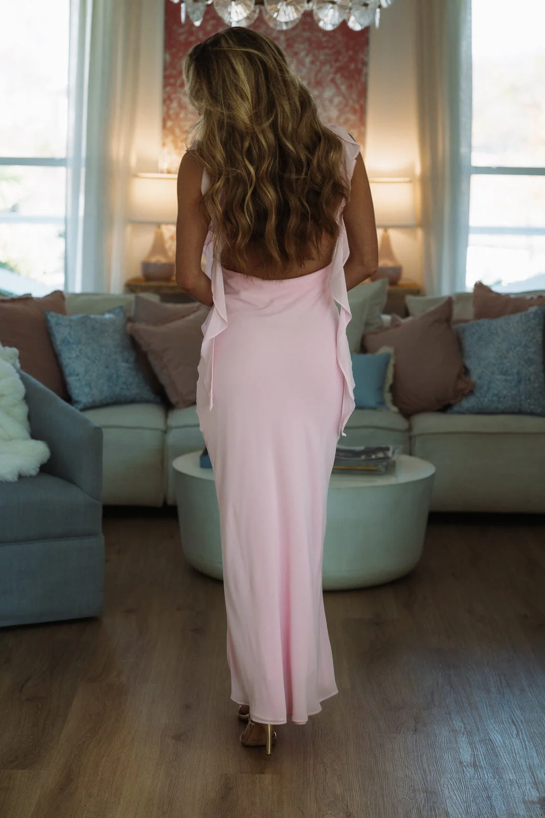 Breathless Maxi Dress - Pink - Image 3