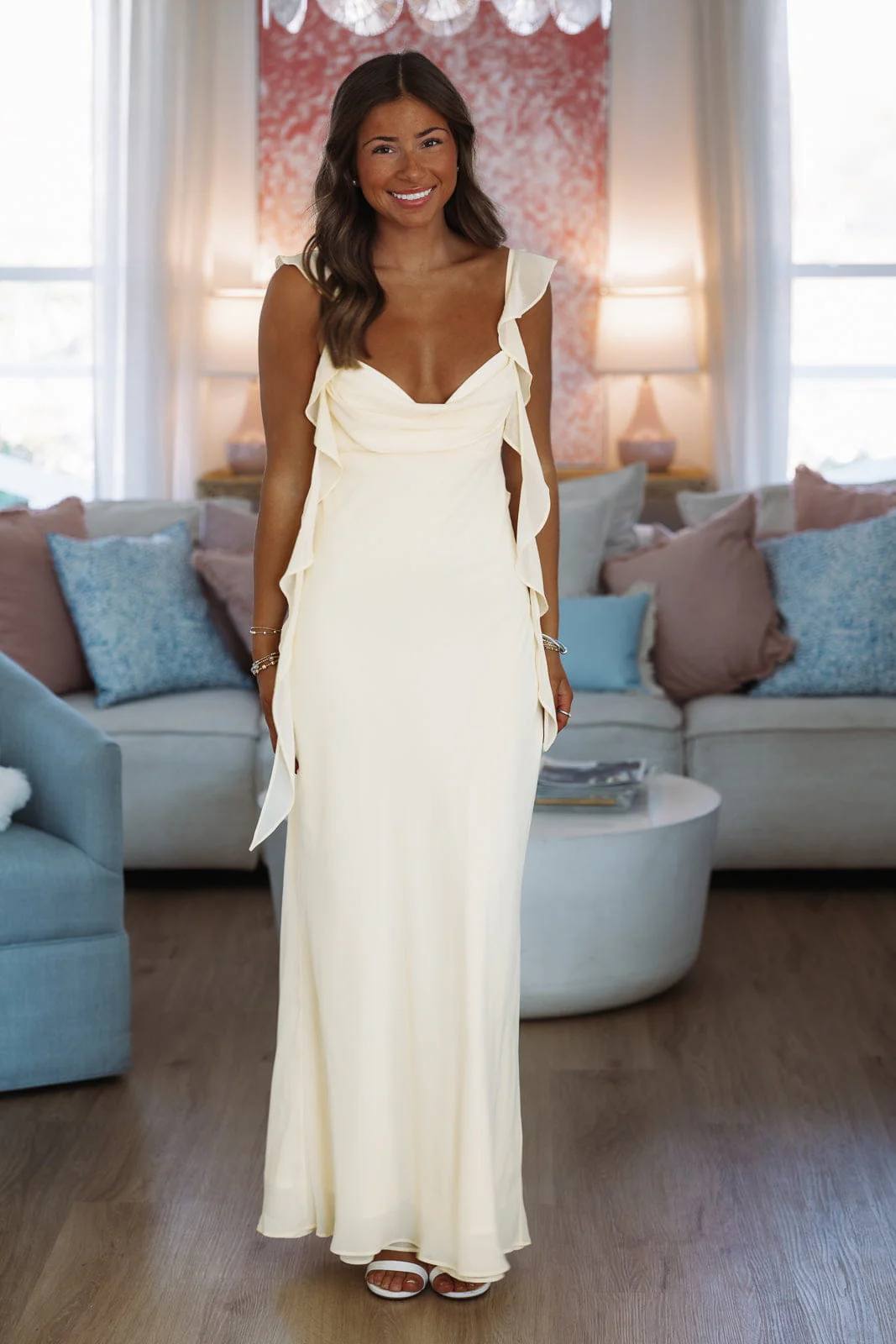 Breathless Maxi Dress - Yellow - Image 3