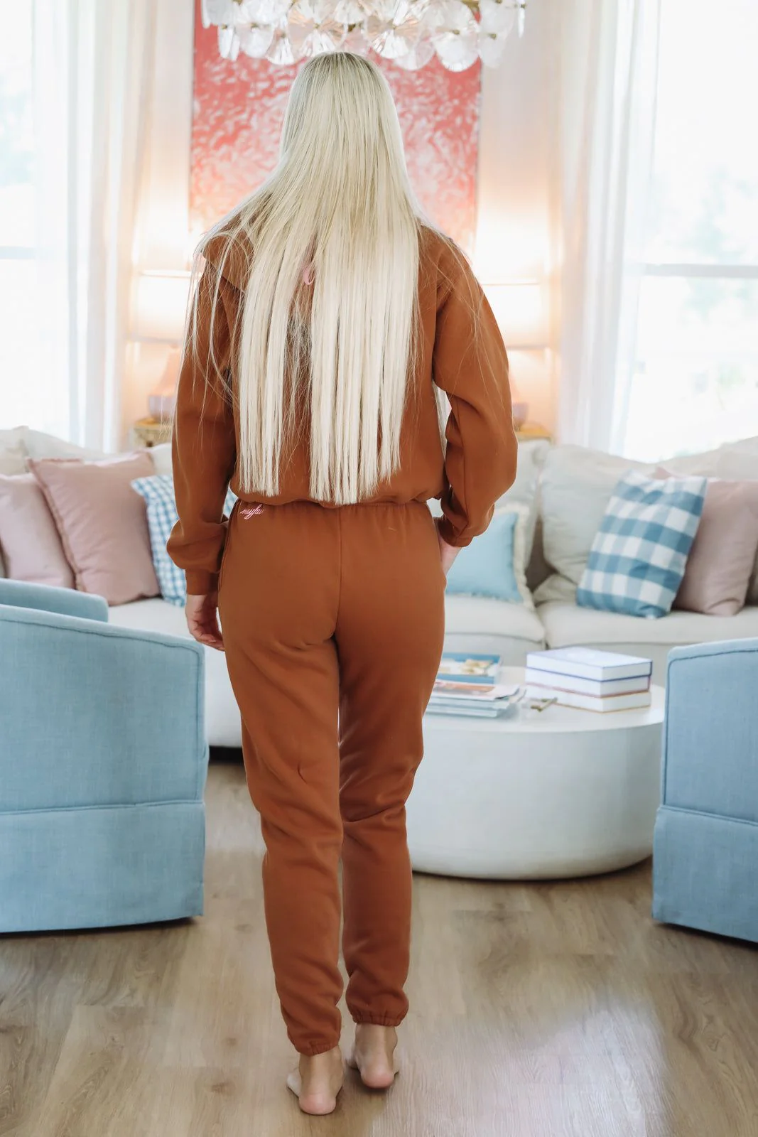 Canceled Plans Sweatpants By Mayfair Group - Cinnamon - Image 2