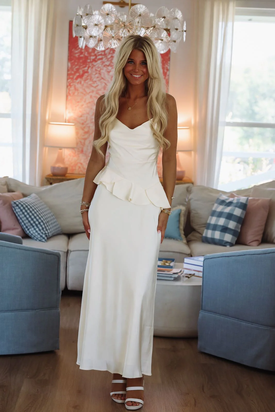 Candlelight Dinner Maxi Dress - Butter Yellow - Image 2