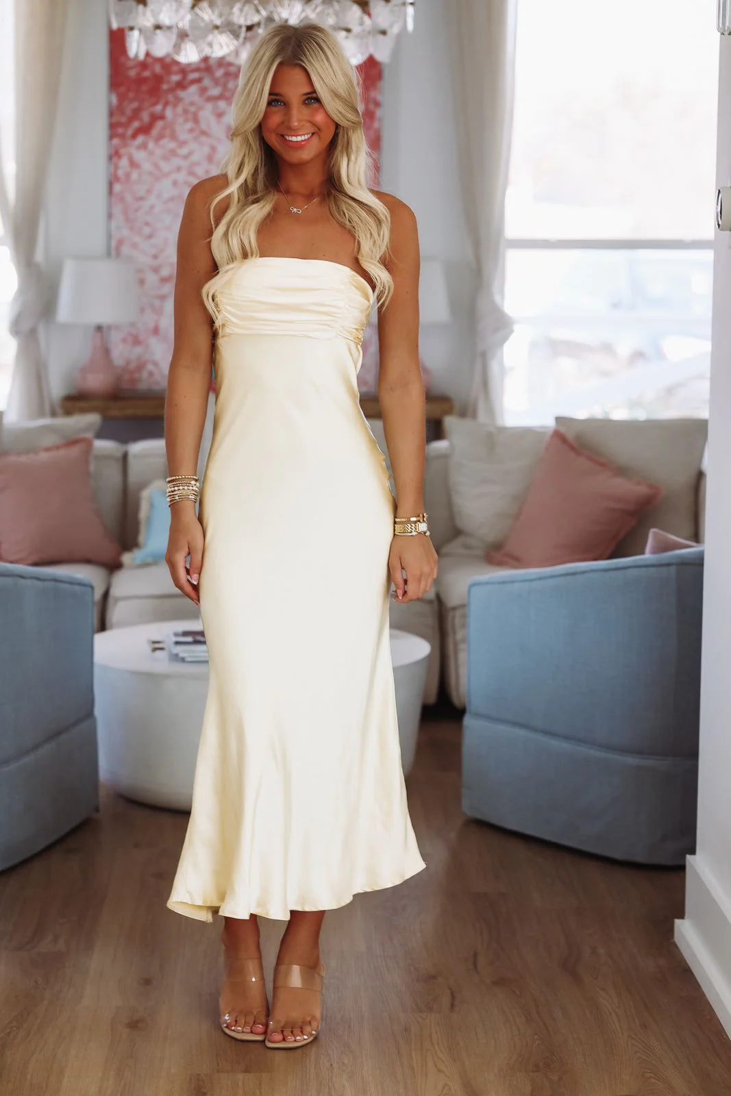 Daffodil Maxi Dress - Yellow - Image 2