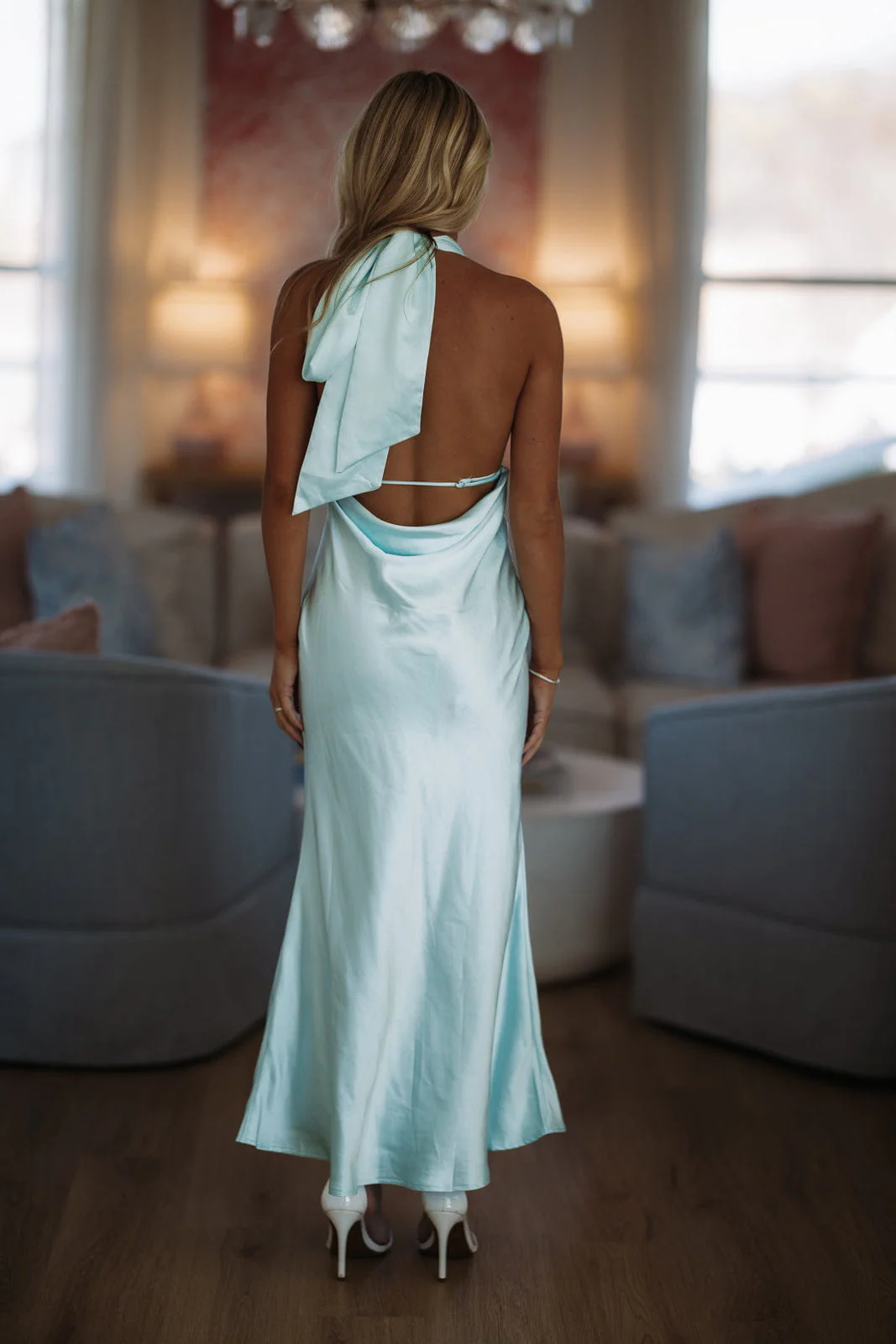 Daydreamer Maxi Dress - Light Blue - Image 4
