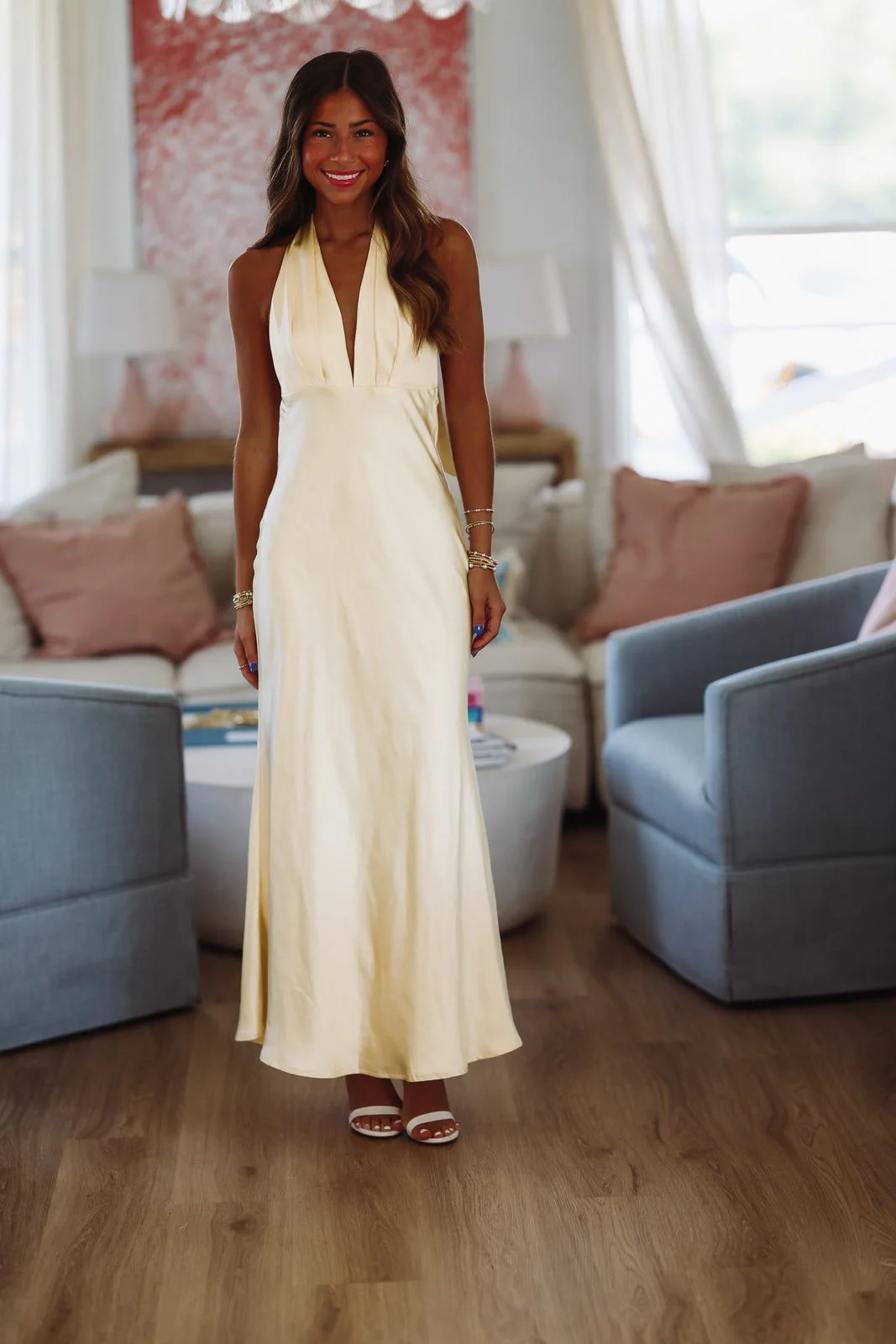 Daydreamer Maxi Dress - Yellow - Image 2