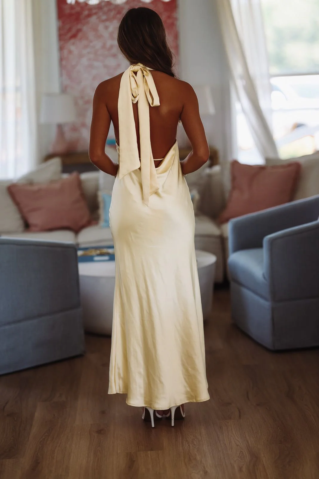 Daydreamer Maxi Dress - Yellow - Image 3