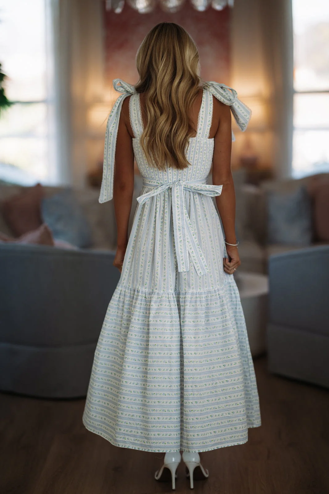 Divine Diva Midi Dress - Blue - Image 3