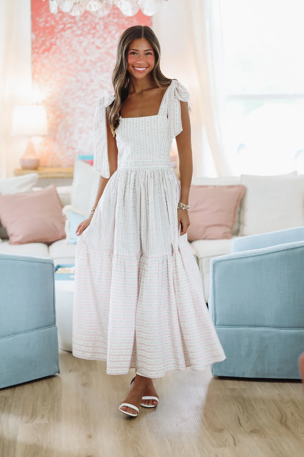 Divine Diva Midi Dress - Pink - Image 2