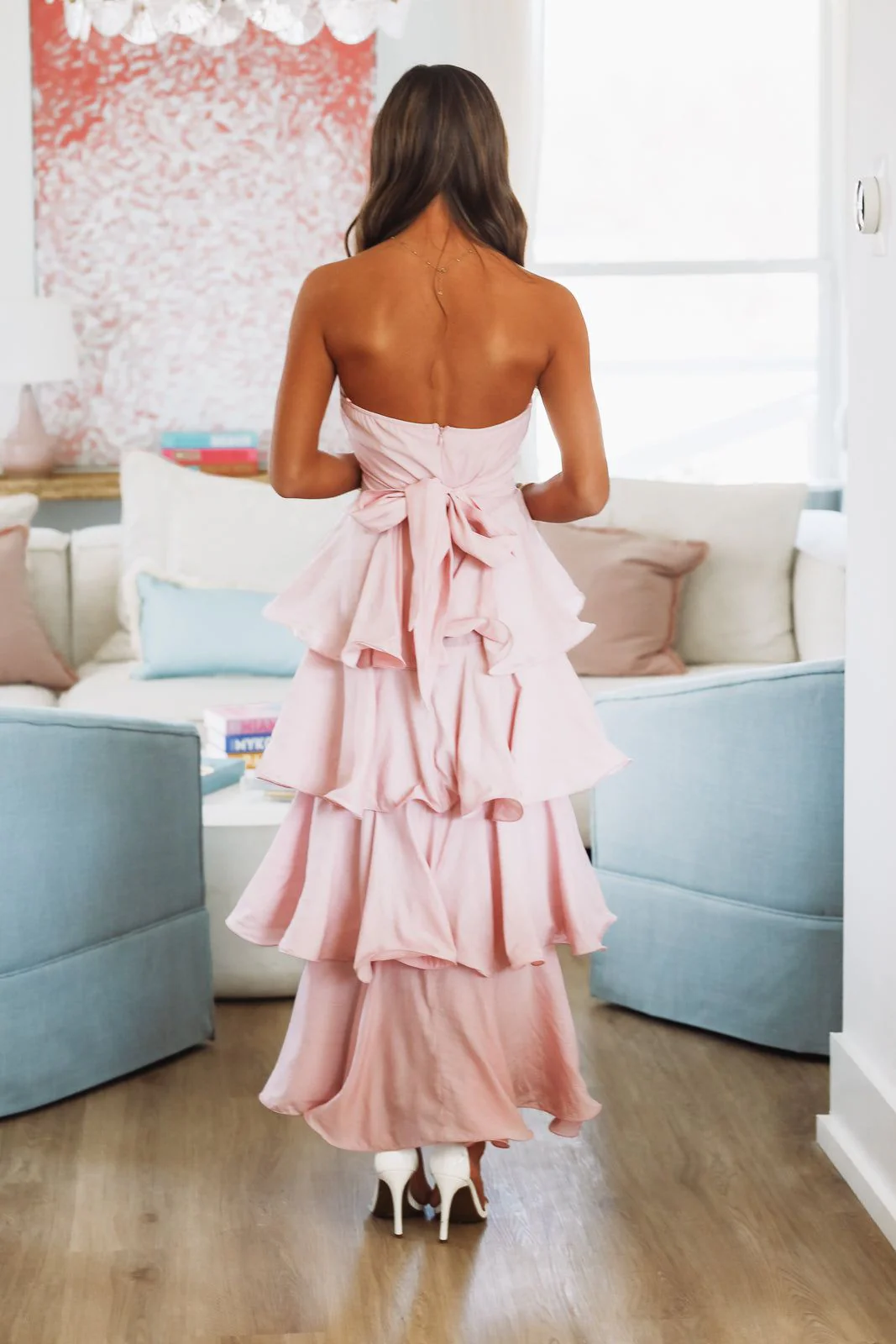 For Always Maxi Dress - Pink - Image 4