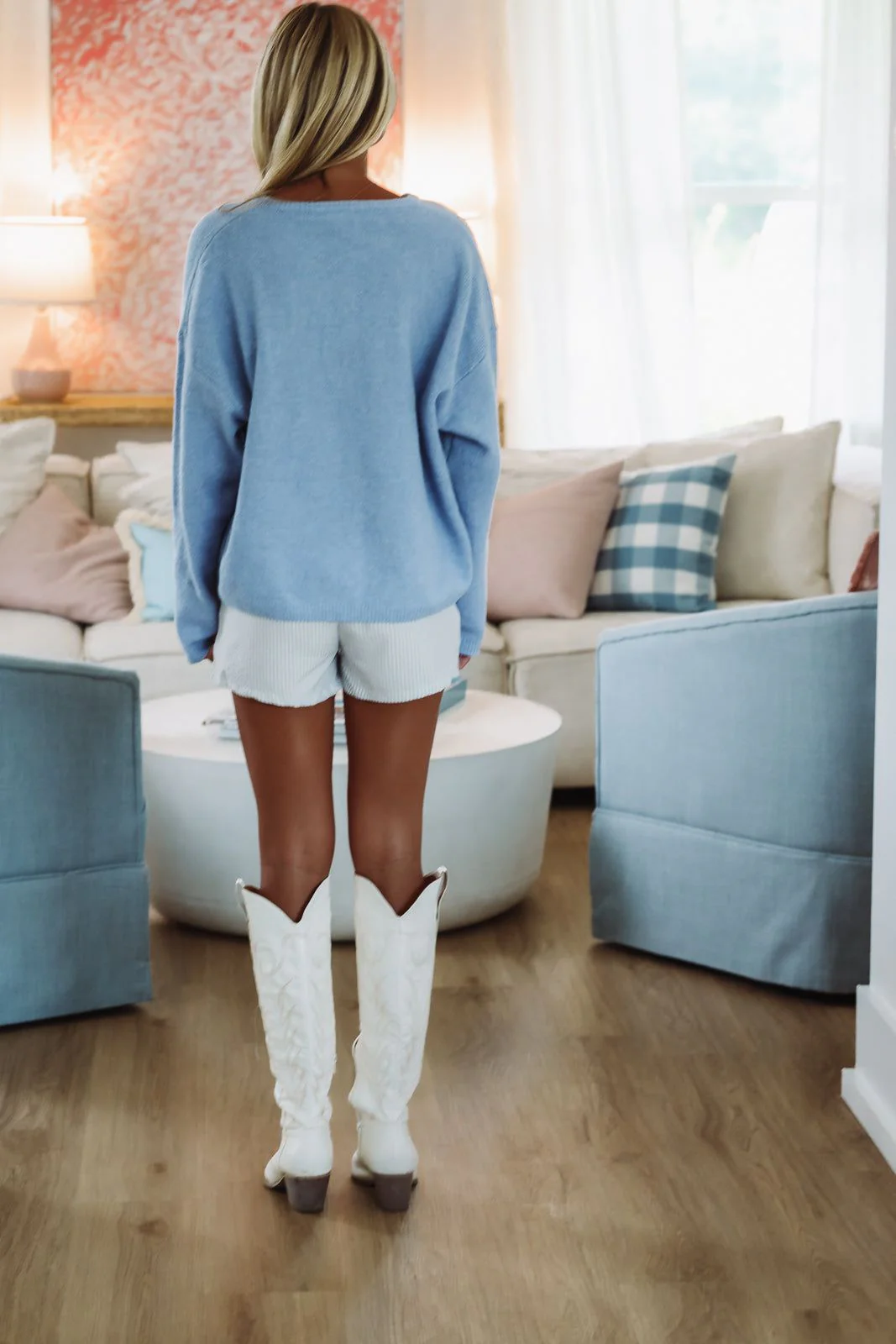 GRWM Boxer Shorts - Grey and White (FINAL SALE) - Image 7