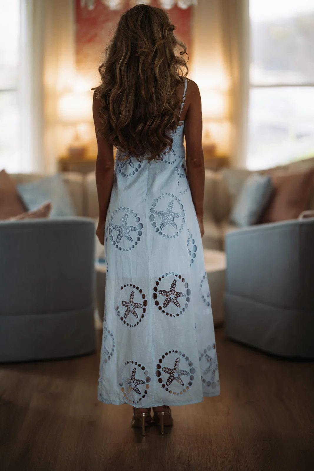 Happy Days Ahead Maxi Dress - Baby Blue - Image 3