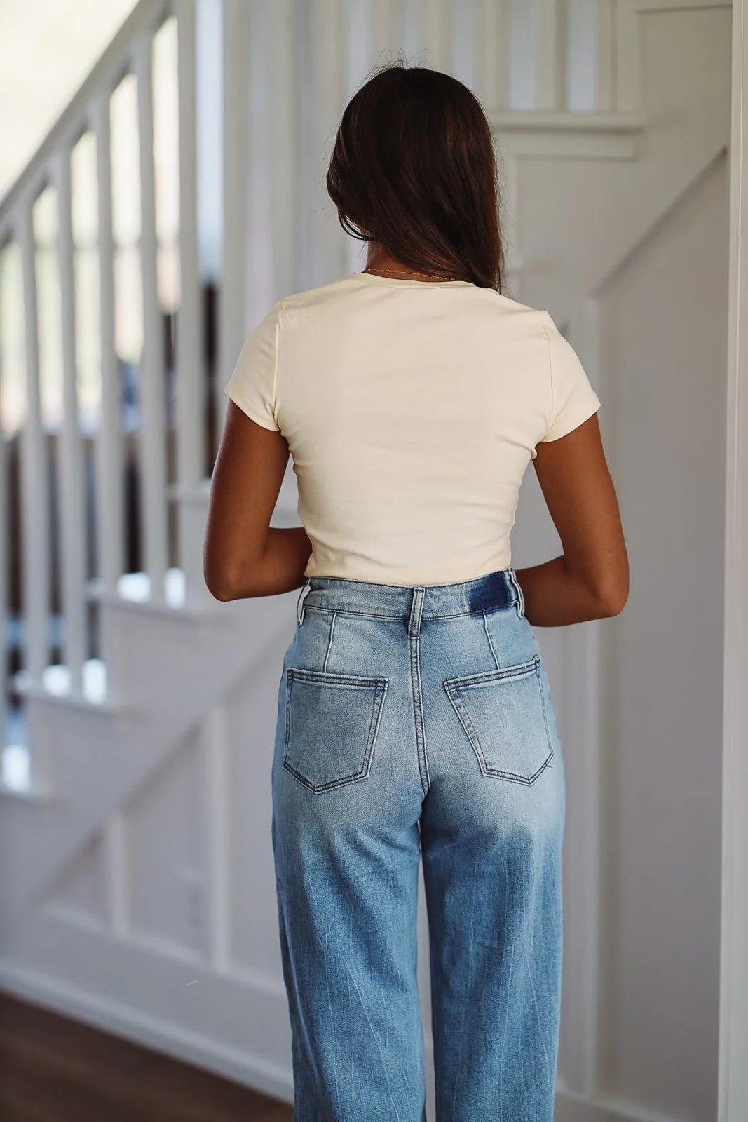 Hi! It's Me Crop Top - Yellow (FINAL SALE) - Image 3