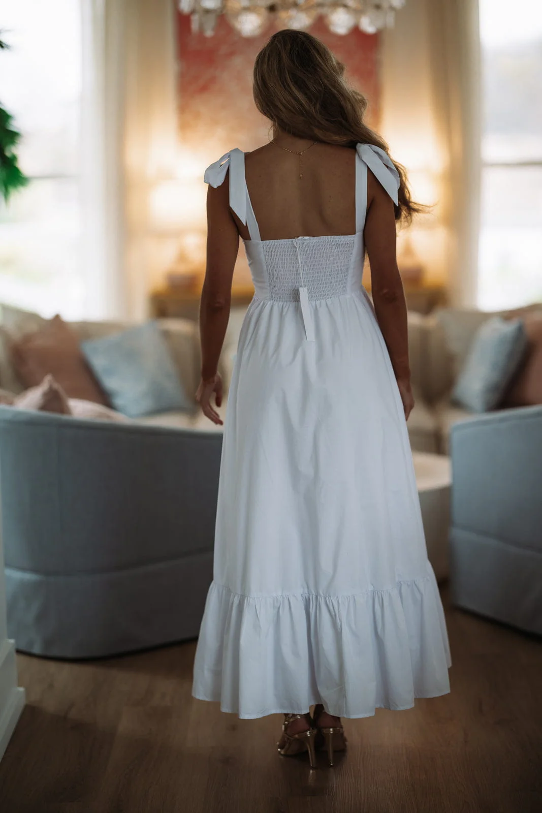 Hopelessly Yours Maxi Dress - White - Image 4