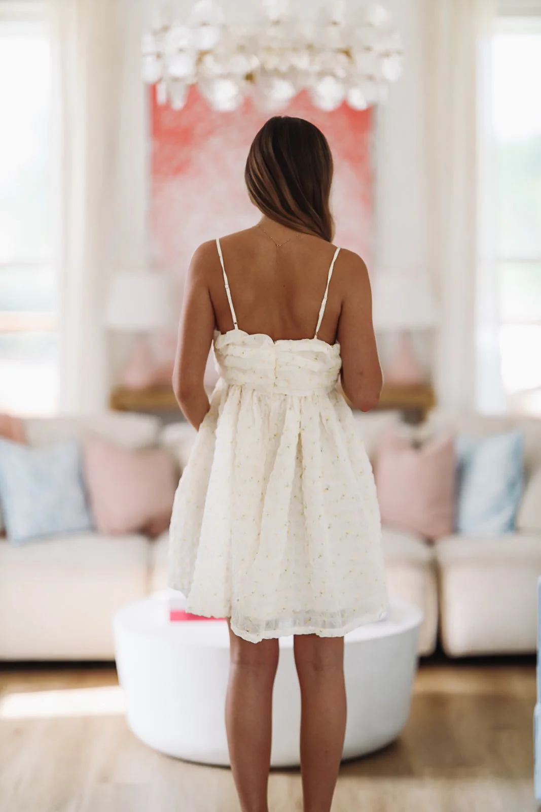 Isn't It Romantic Mini Dress - Ivory - Image 2