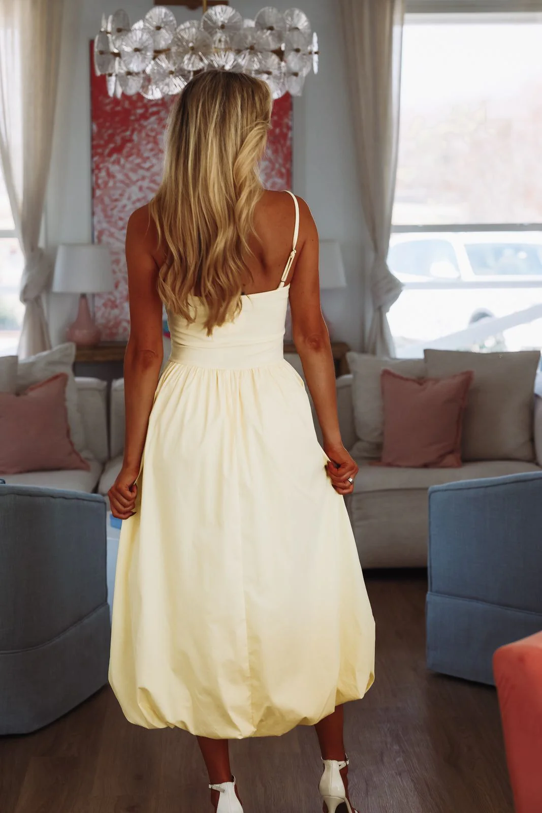 It's a Good Day Maxi Dress - Yellow - Image 4