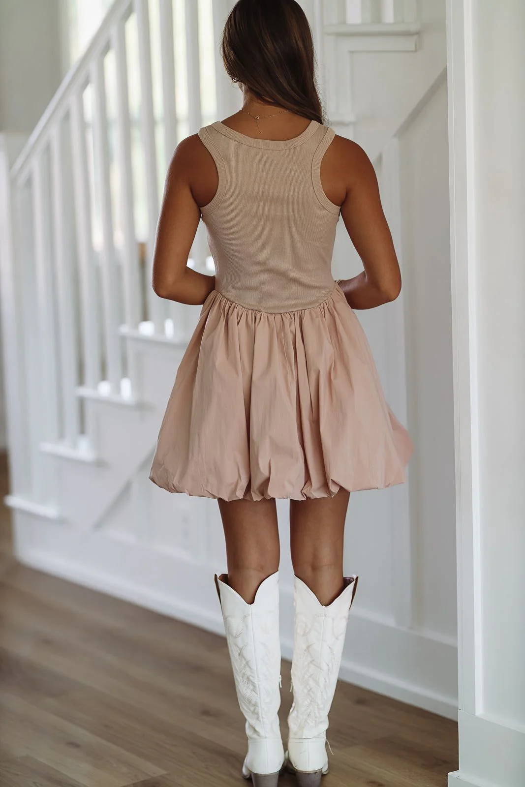 Just Stopping By Mini Dress - Mauve (FINAL SALE) - Image 3