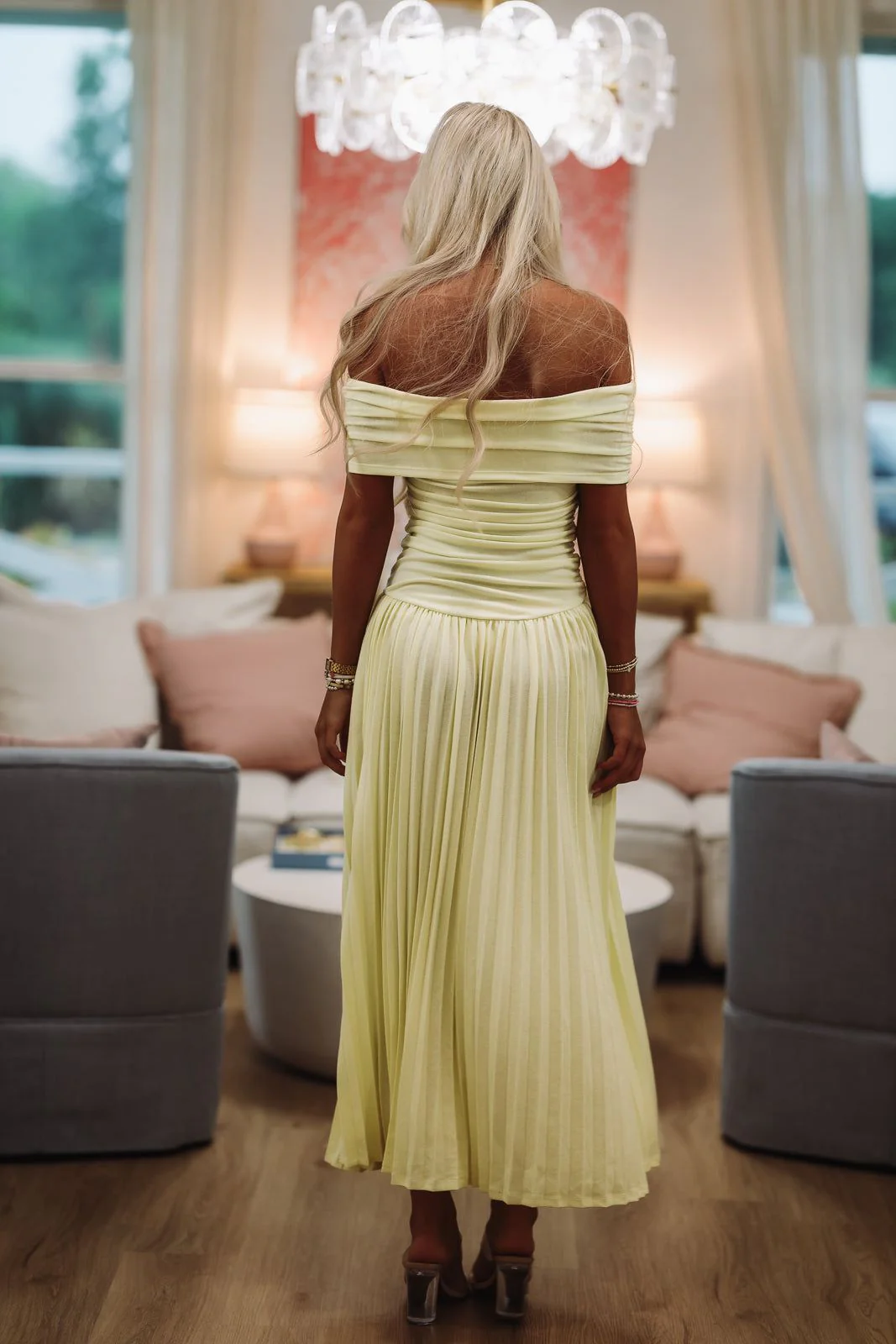 Laken Maxi Dress - Yellow - Image 3