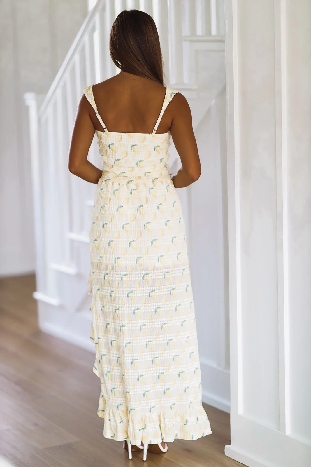 Lemon Squeeze Crop Top - Yellow (FINAL SALE) - Image 2