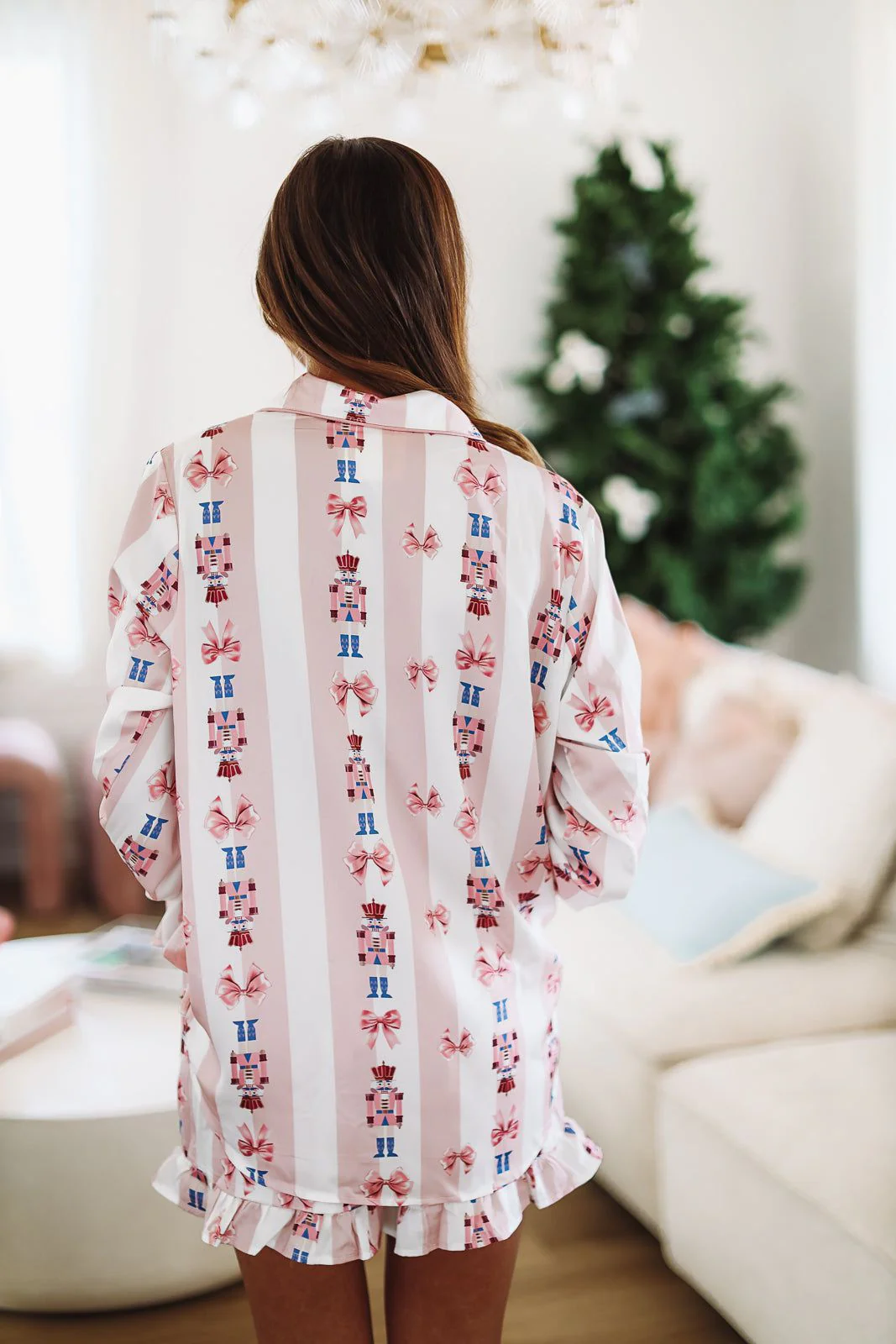 Let's Get Cracking Nutcracker Pajama Top - Pink - Image 3