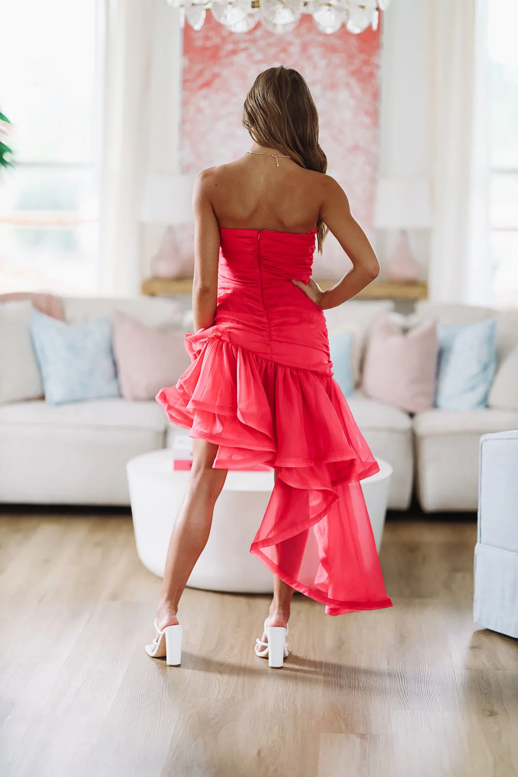 Look My Way Mini Dress - Hot Pink (FINAL SALE) - Image 3