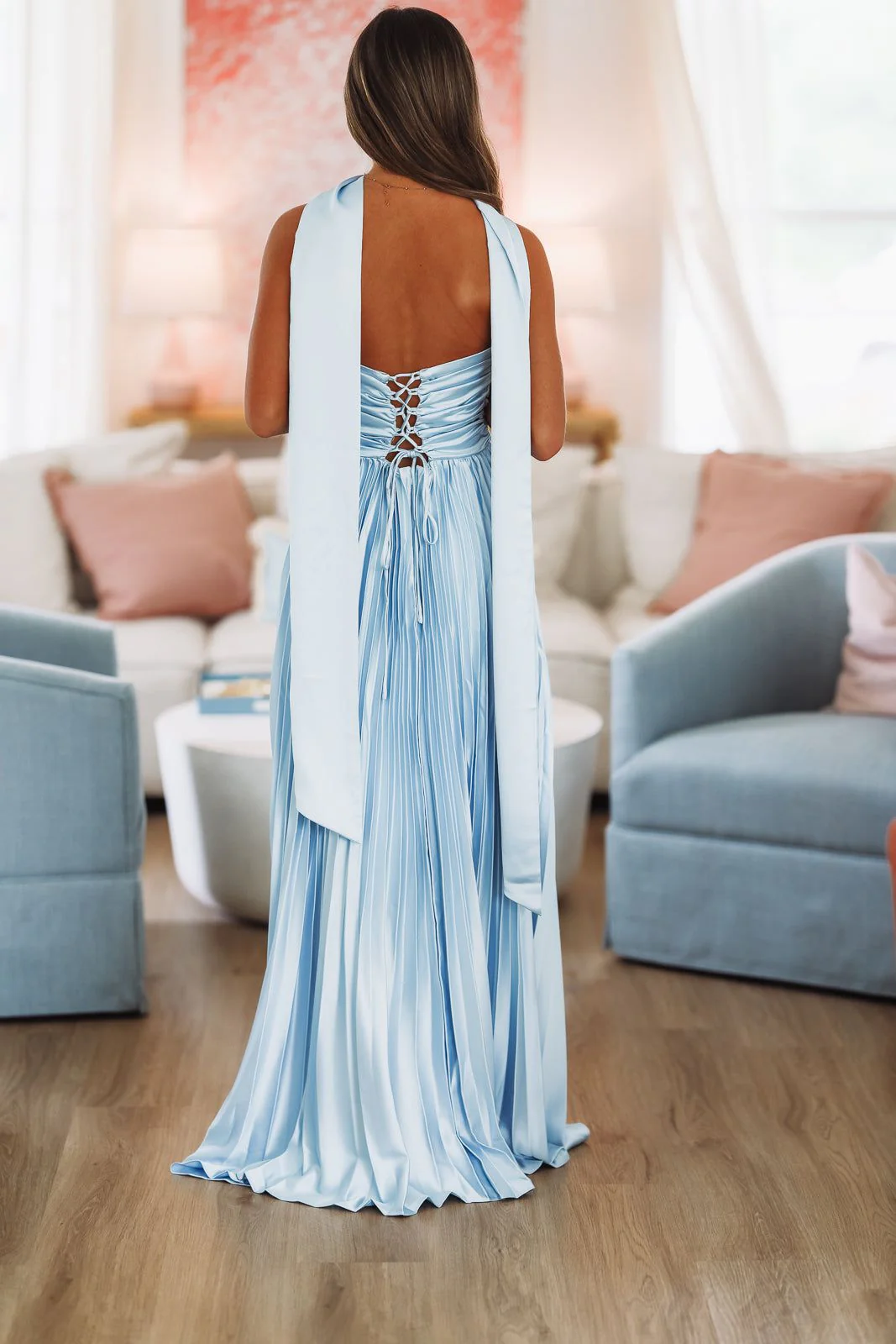 Love Like This Maxi Dress - Light Blue - Image 4