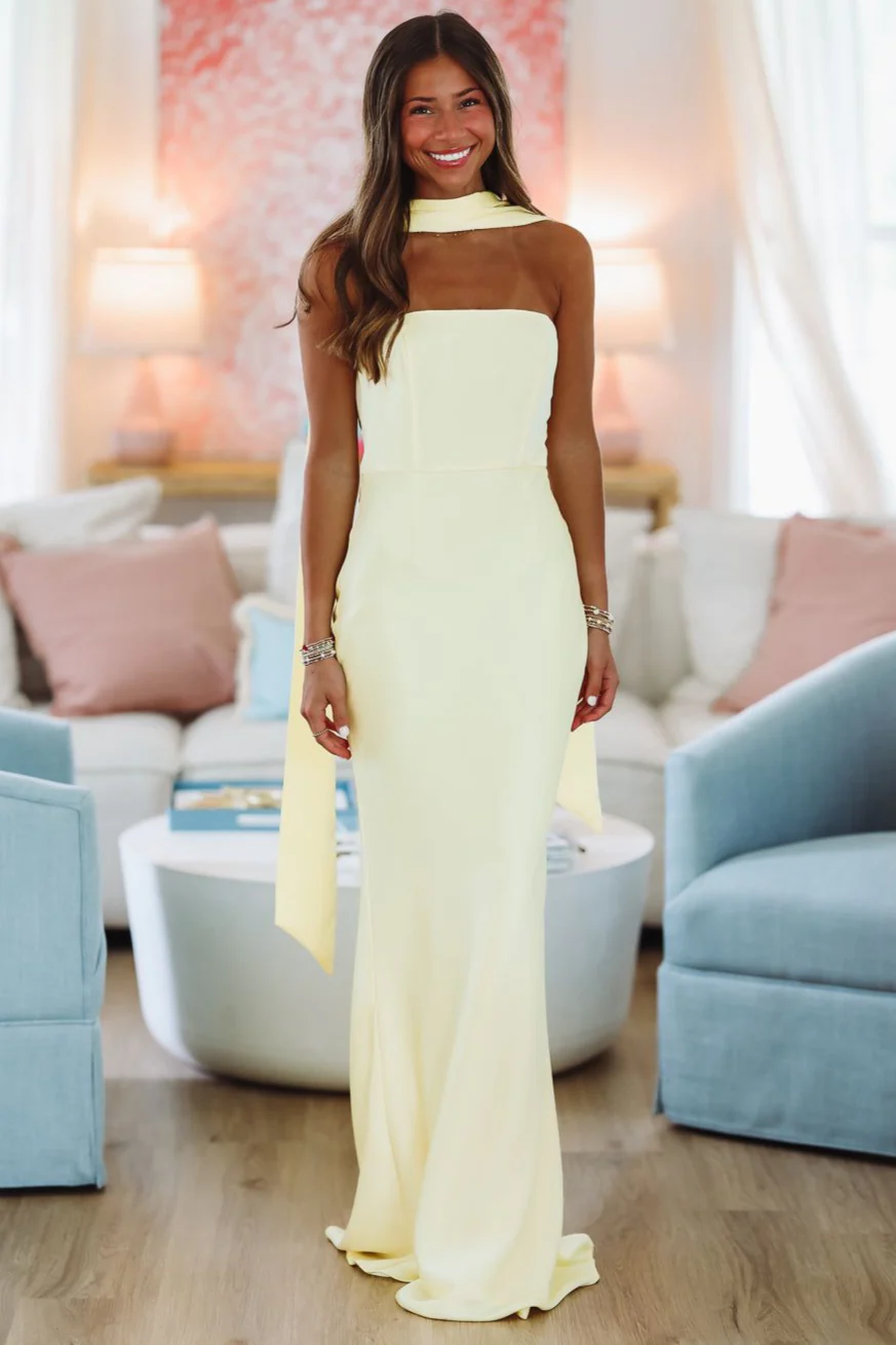 Love Me Maxi Dress - Yellow