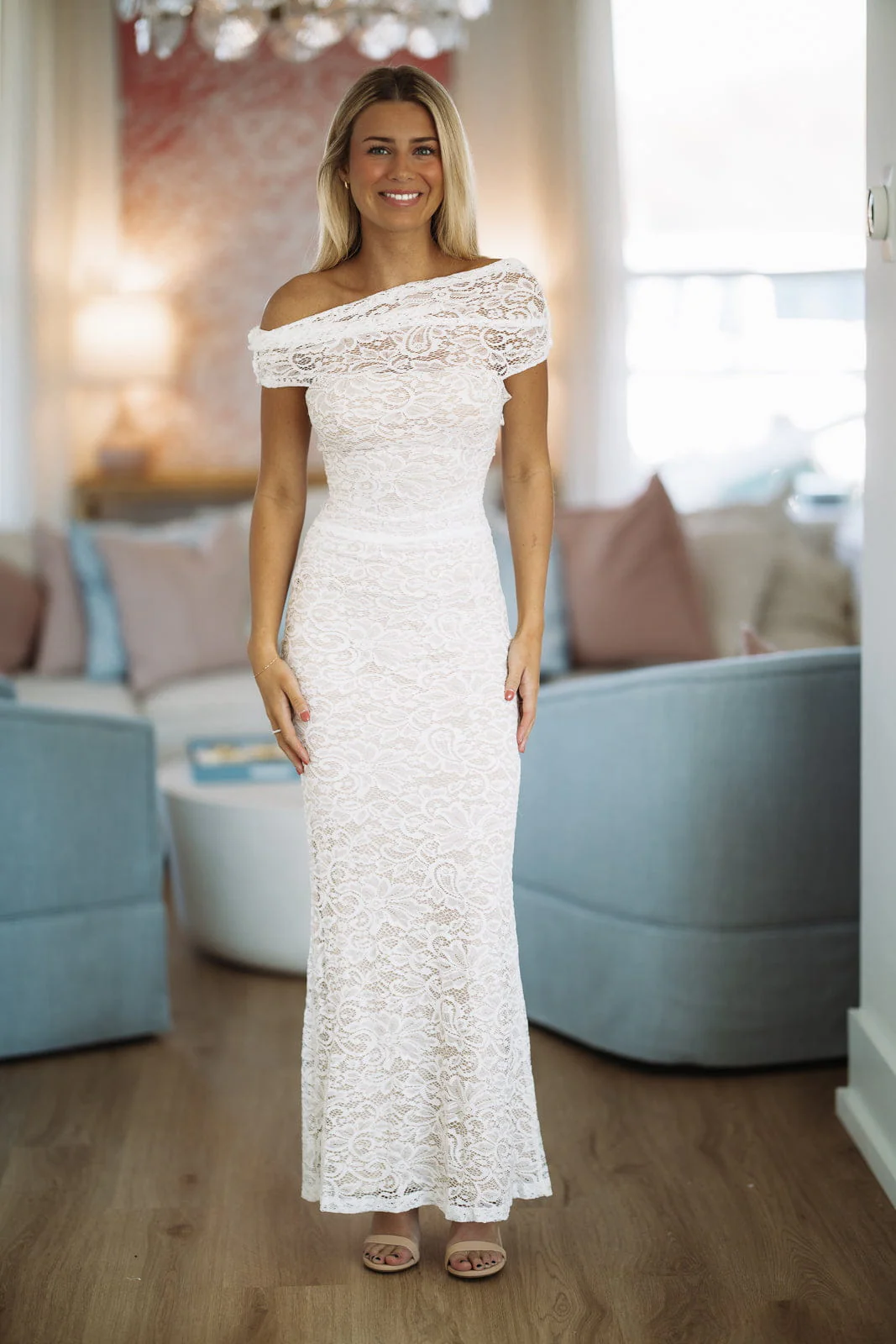 Lovebound Maxi Dress - White - Image 3