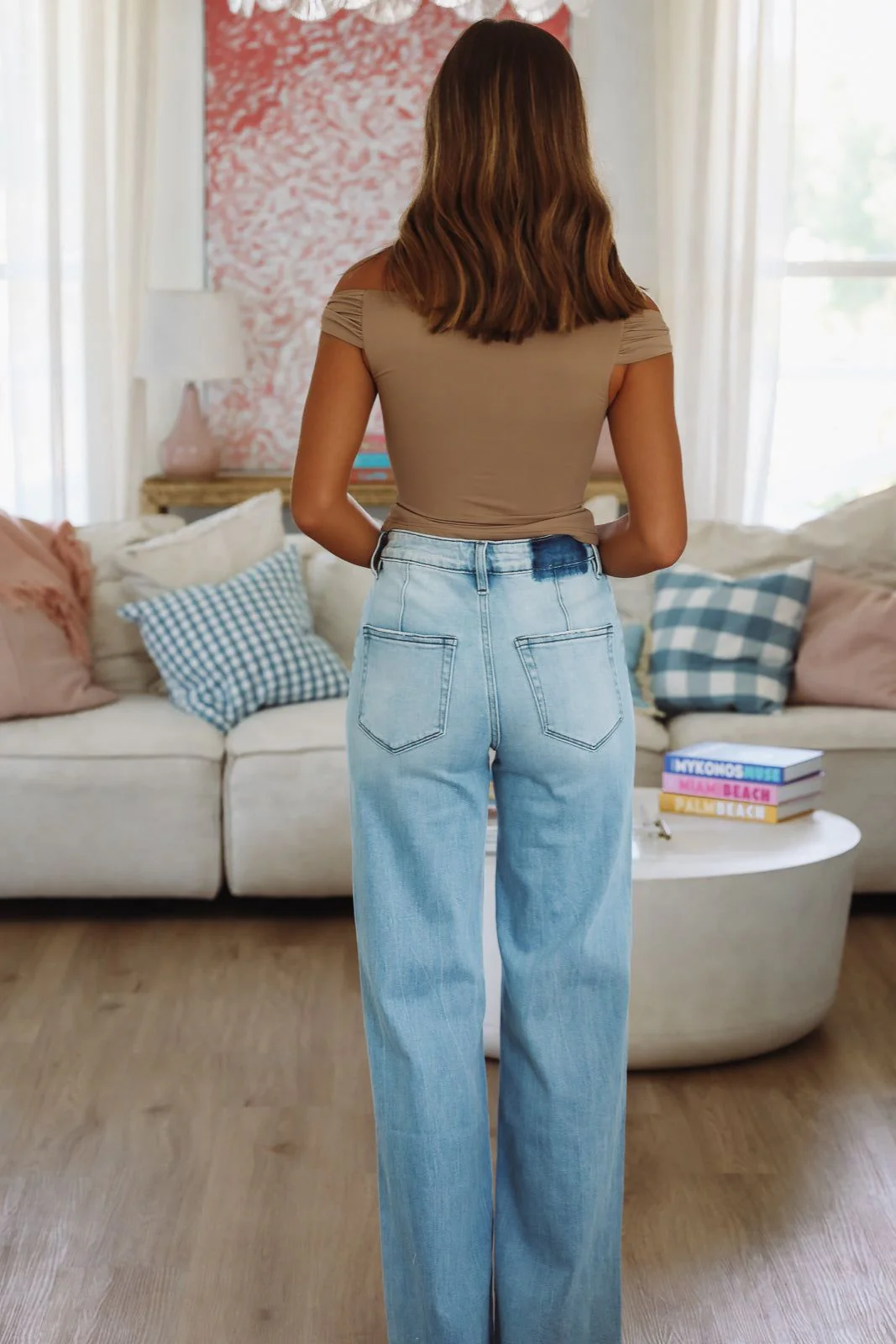 Mocha Cream Top - Brown - Image 2