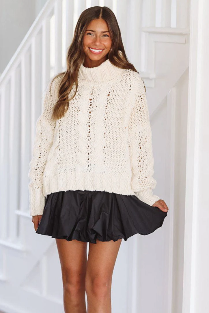 Morning Made Sweater - Cream - Image 3