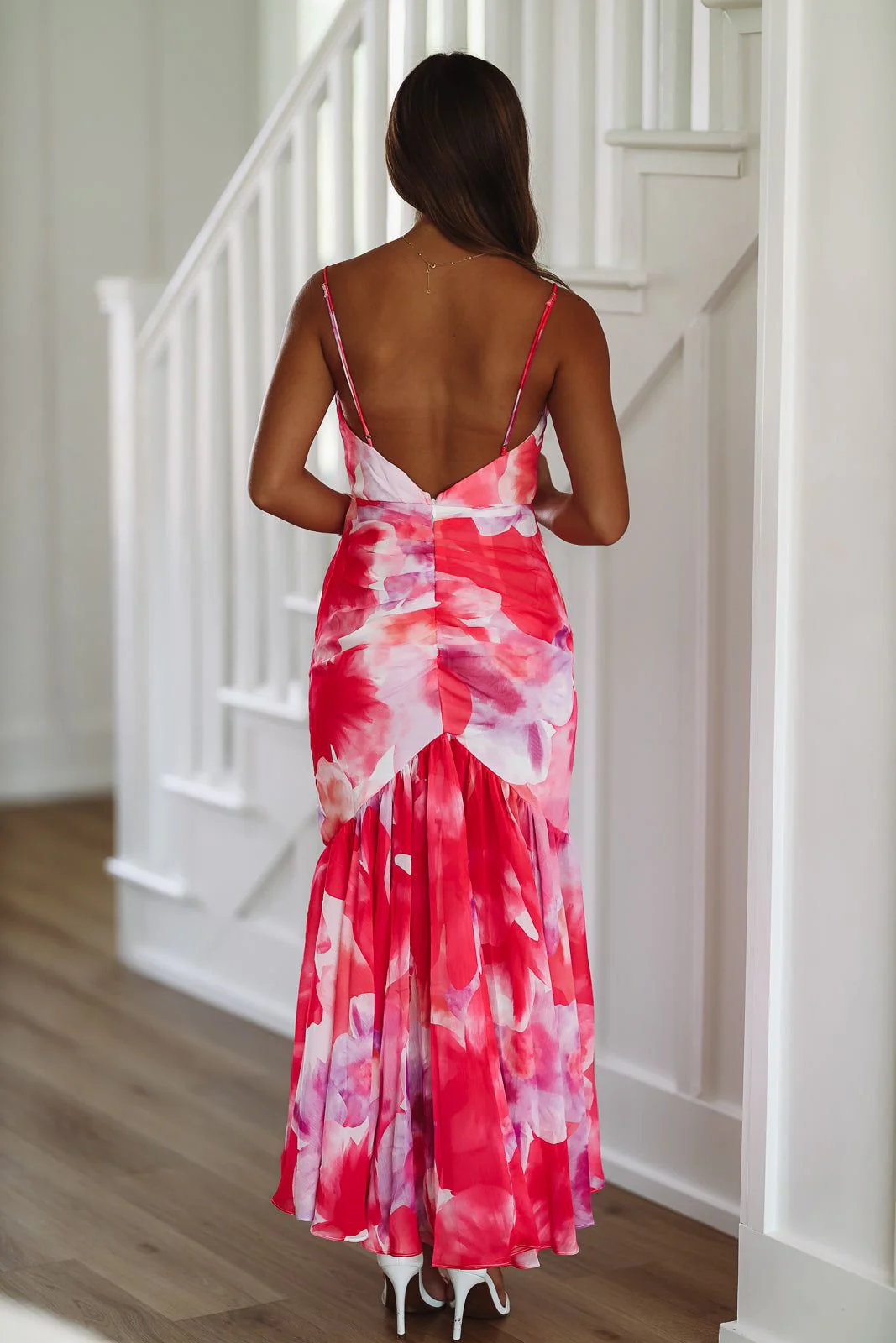 My Only Wish Maxi Dress - Pink and Purple - Image 2