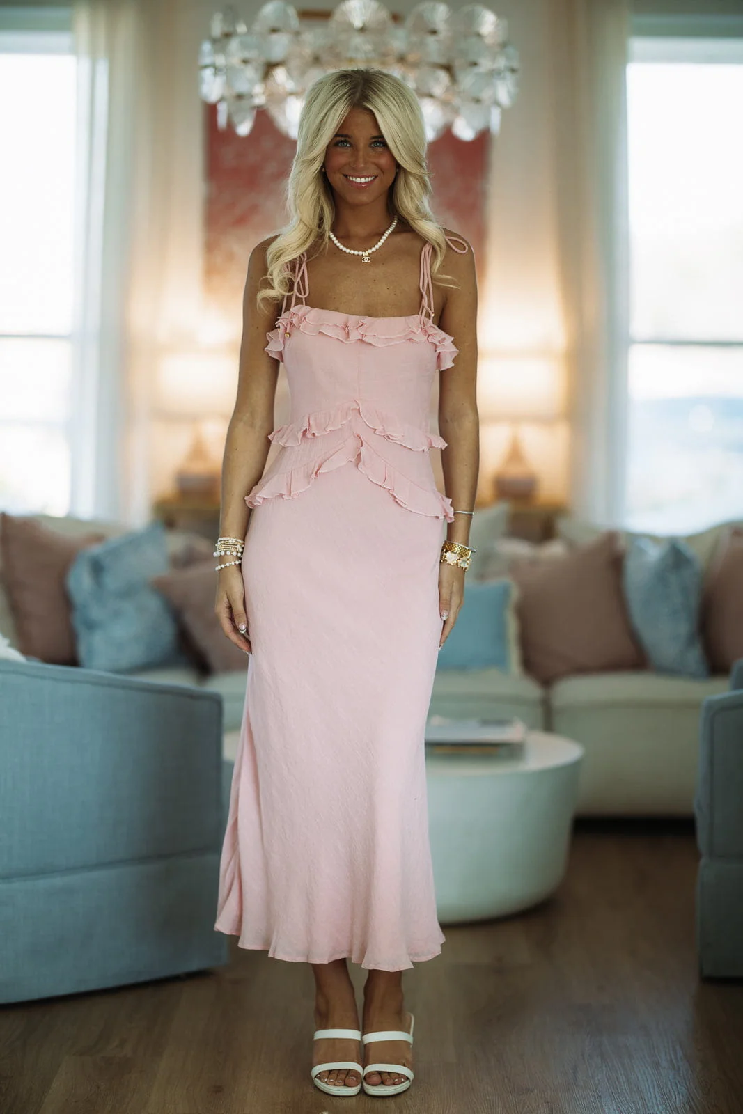 My Own Way Maxi Dress - Pink - Image 2
