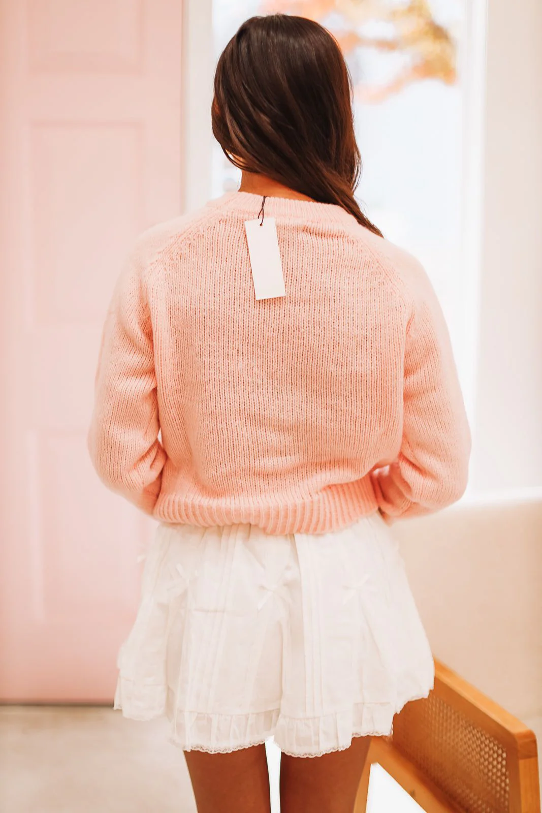 My Swan Song Sweater - Pink - Image 4