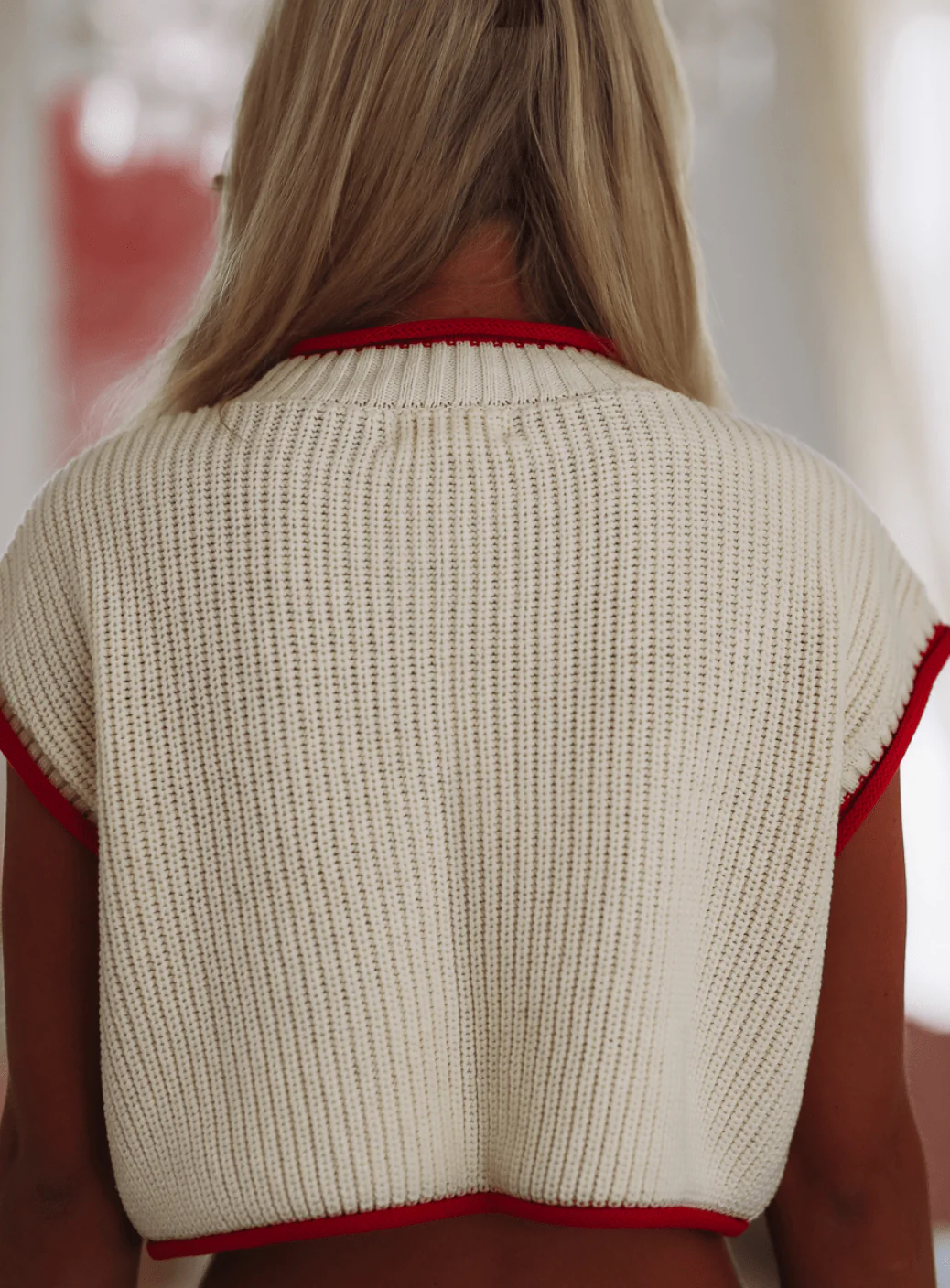 Patriotic Baby Crop Top - Cream - Image 3