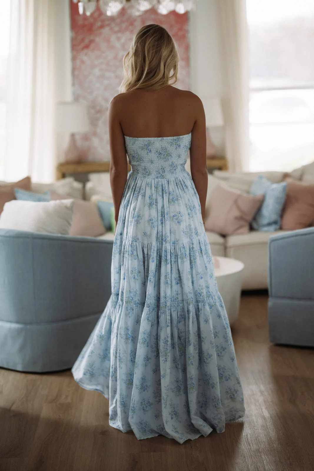 Posey Maxi Dress by Amy Jane London - Blue - Image 3