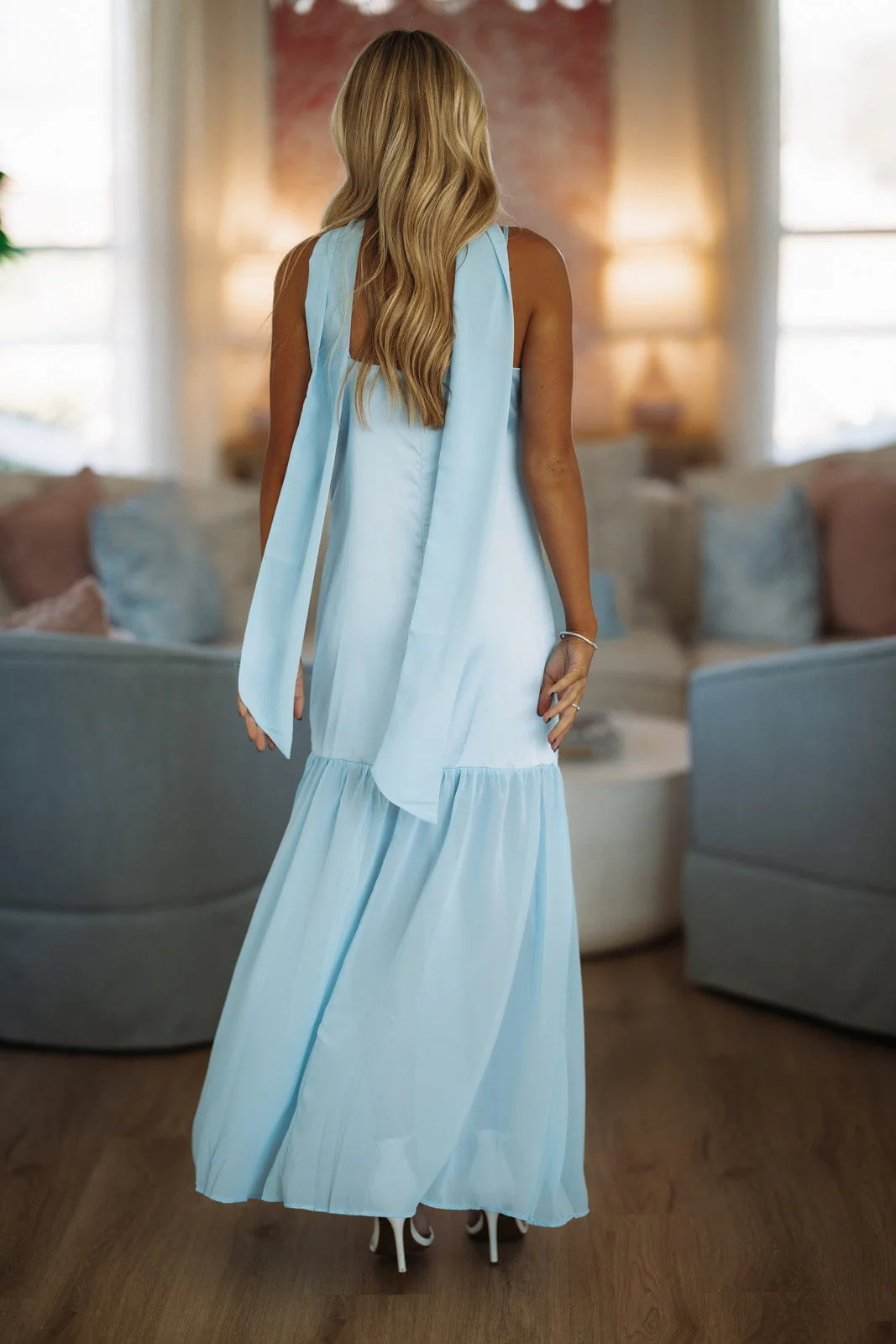 Pure Magic Maxi Dress - Blue - Image 3