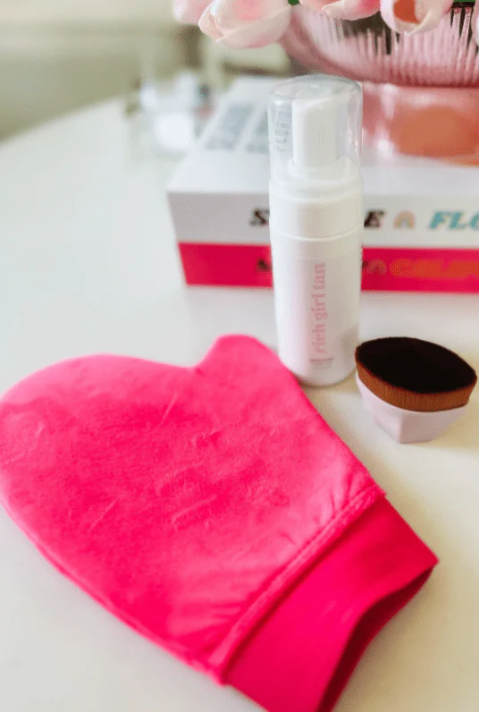 Self Tanning Mitt and Brush Applicator