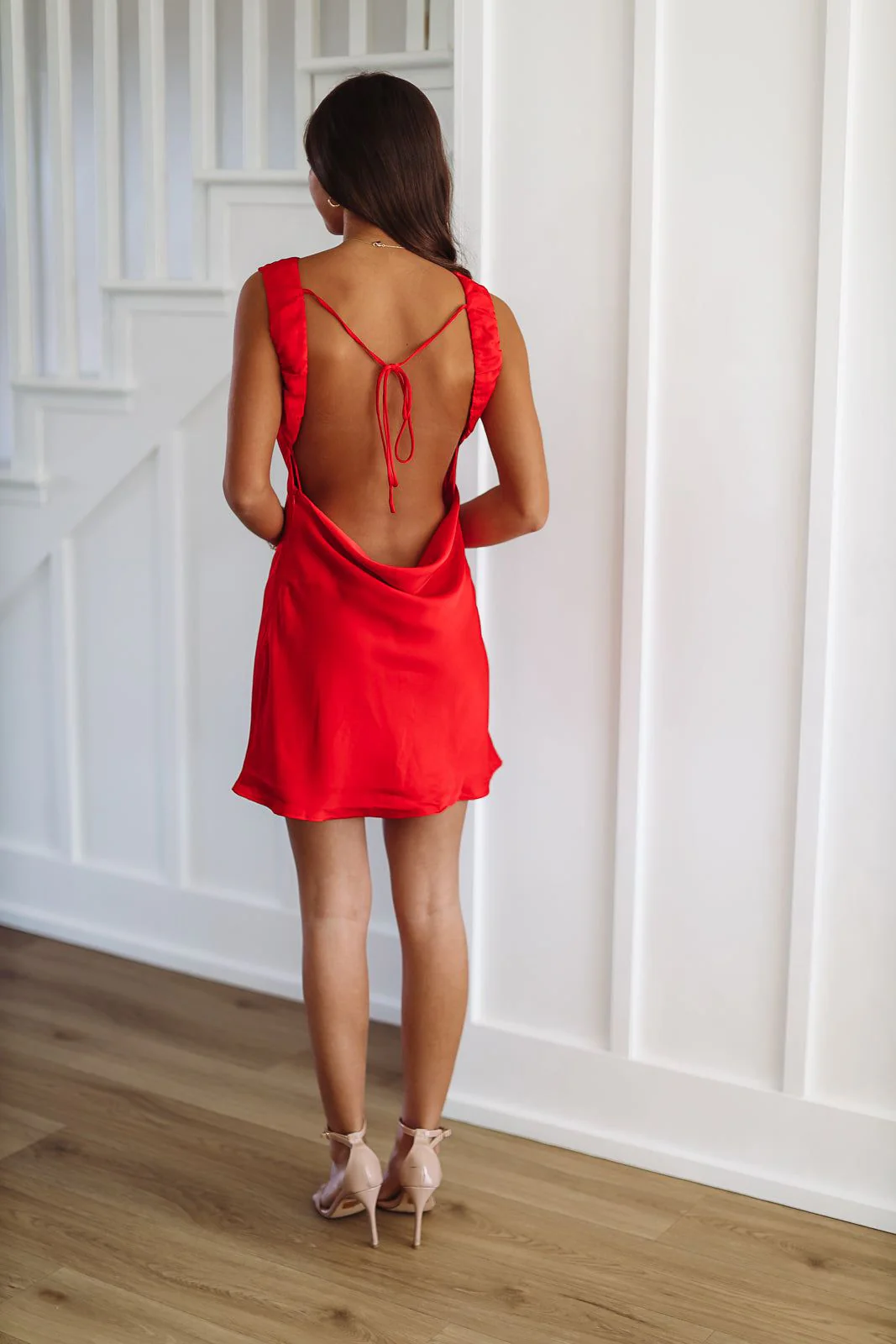 Show Stopper Mini Dress - Red - Image 2