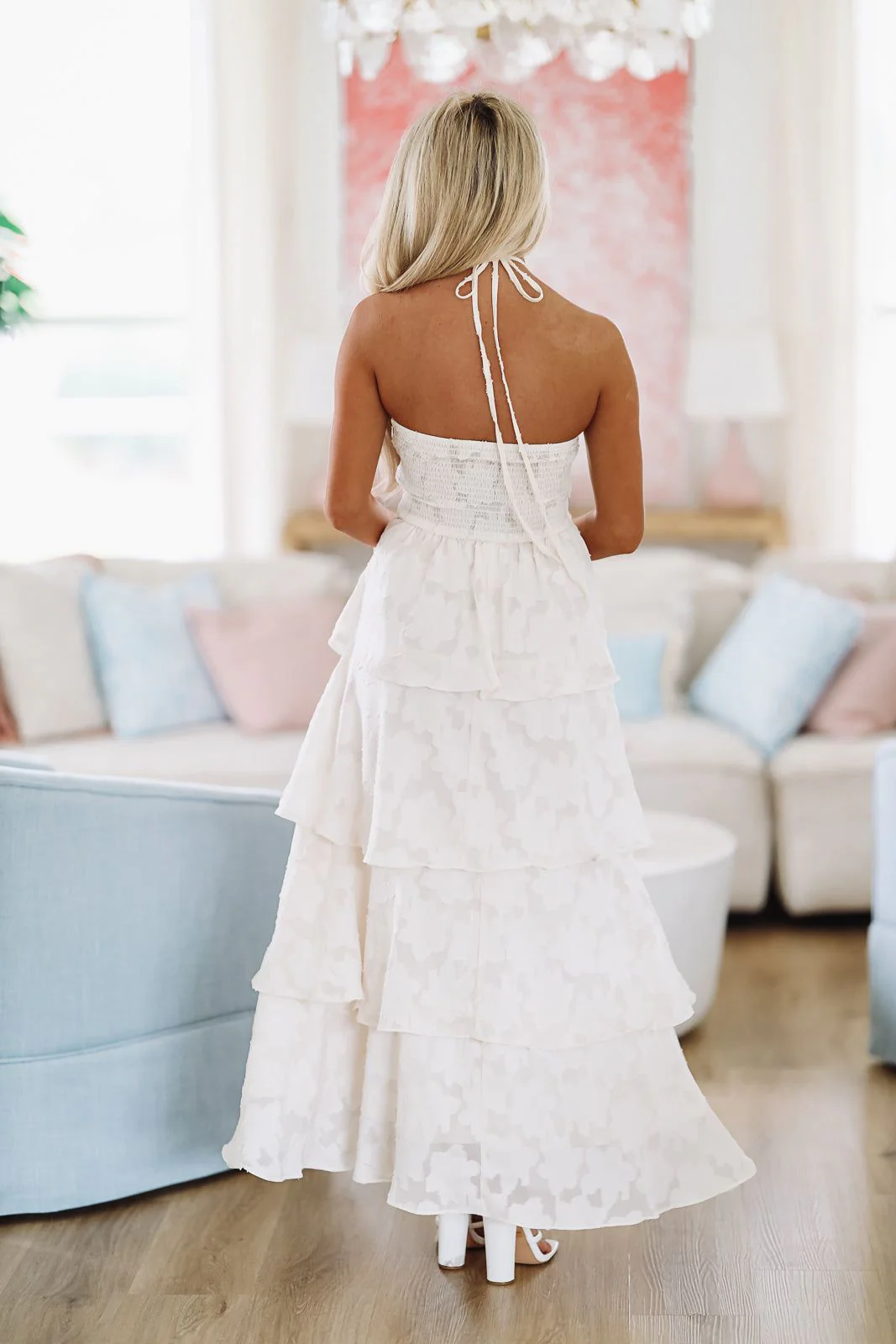 Sweet Escape Maxi Dress - Cream - Image 3