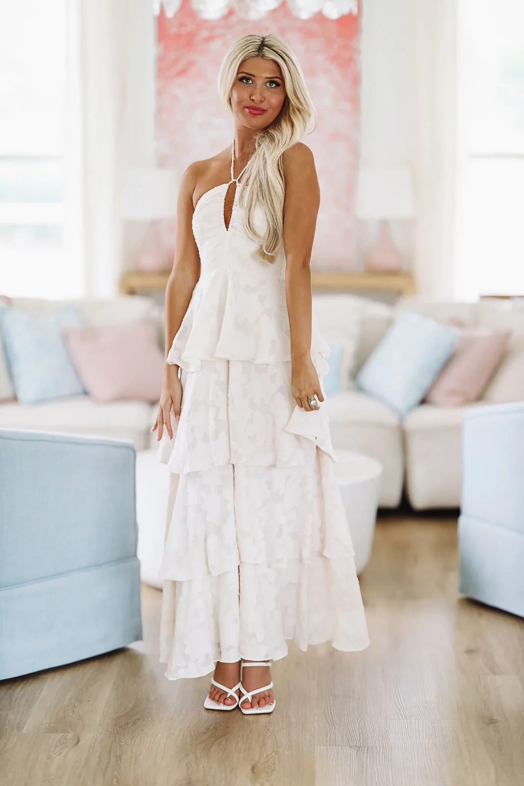 Sweet Escape Maxi Dress - Cream - Image 4