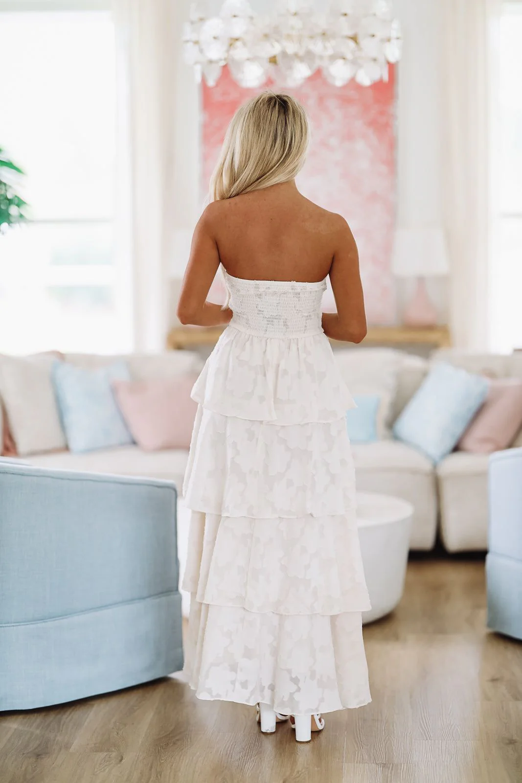 Sweet Escape Maxi Dress - Cream - Image 5