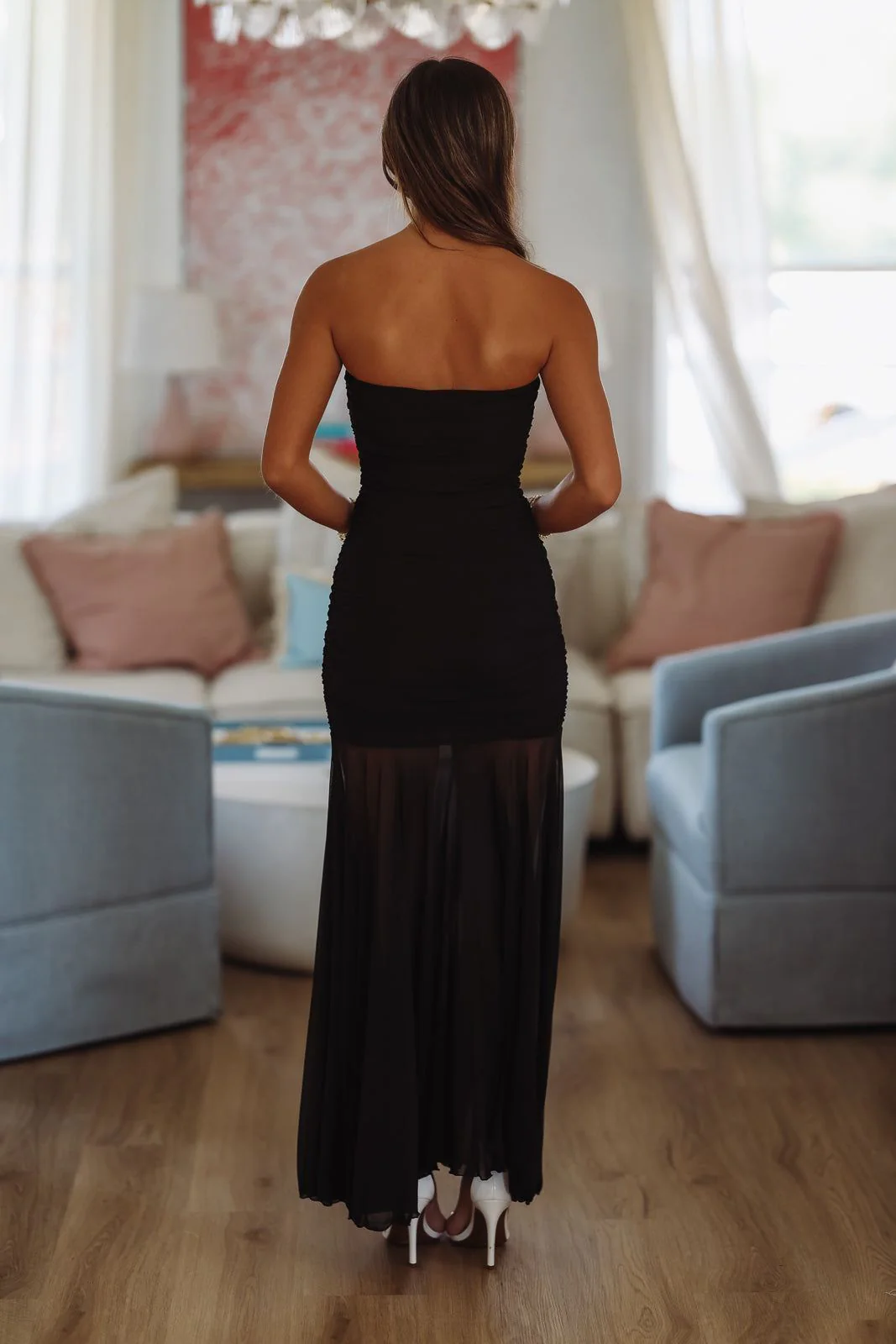 The Hamptons Chapter Maxi Dress - Black - Image 4