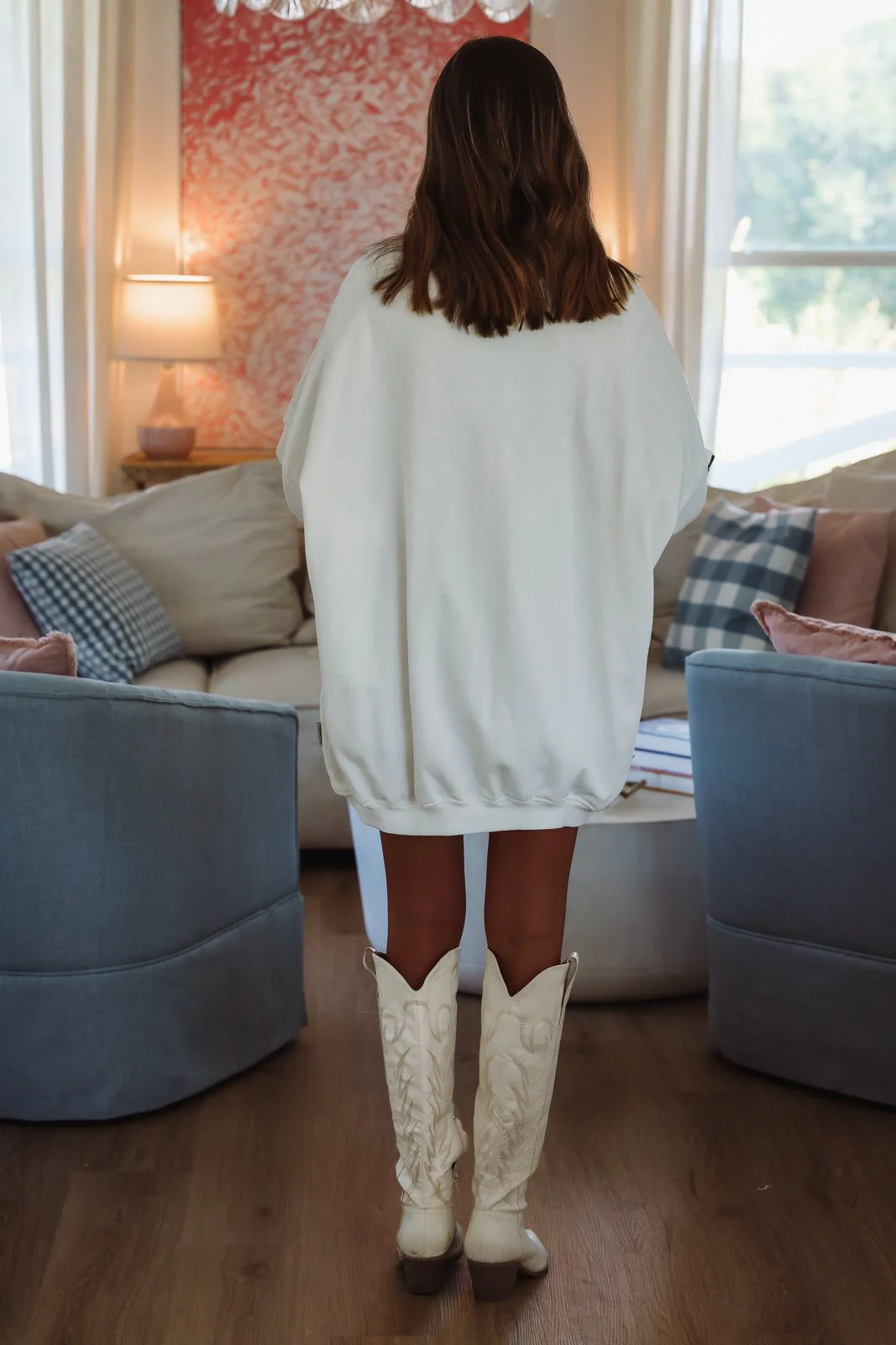 The Laundry Room Beer Wolf Jump Jumper - White - Image 4