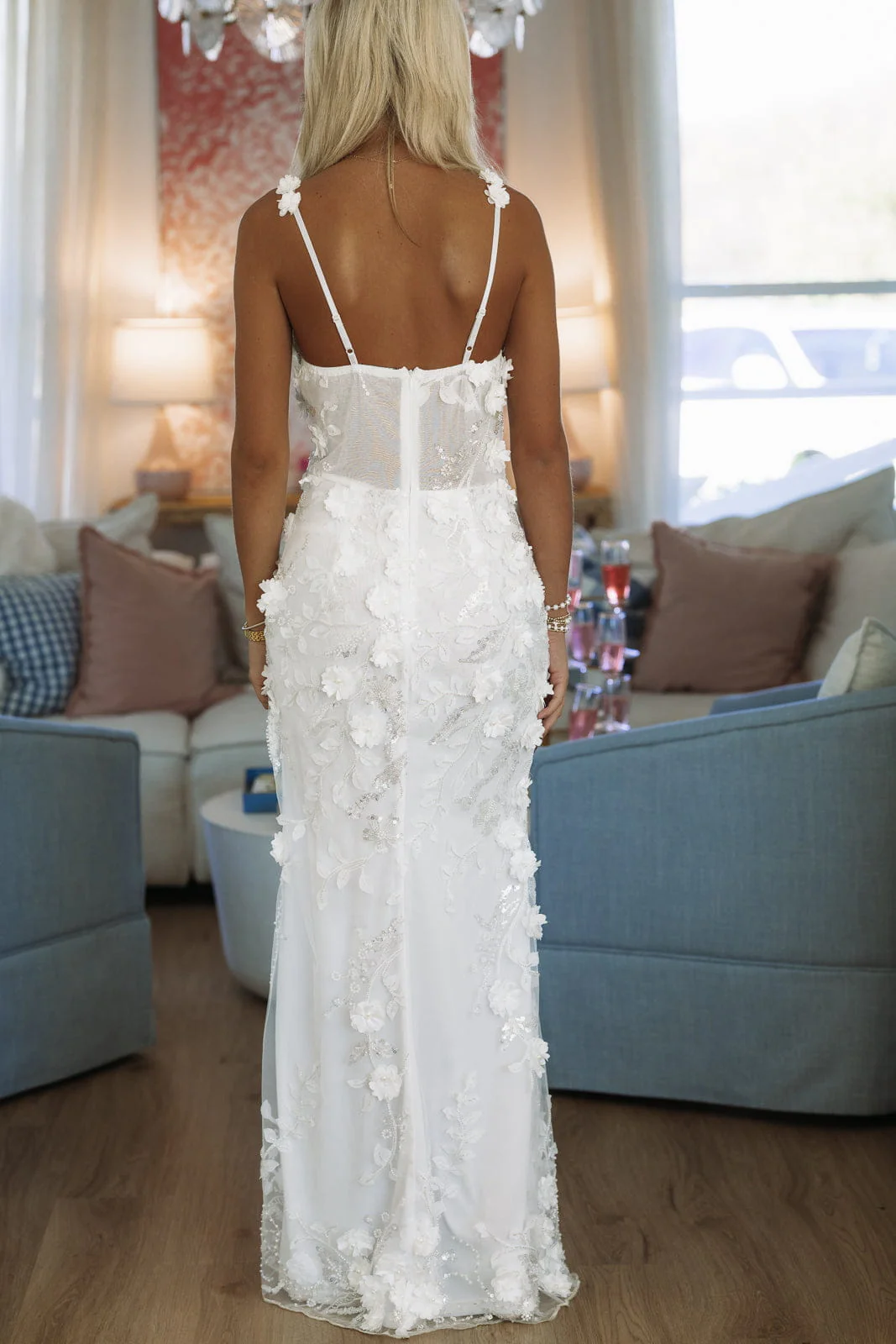 This Very Moment Maxi Dress - White - Image 3