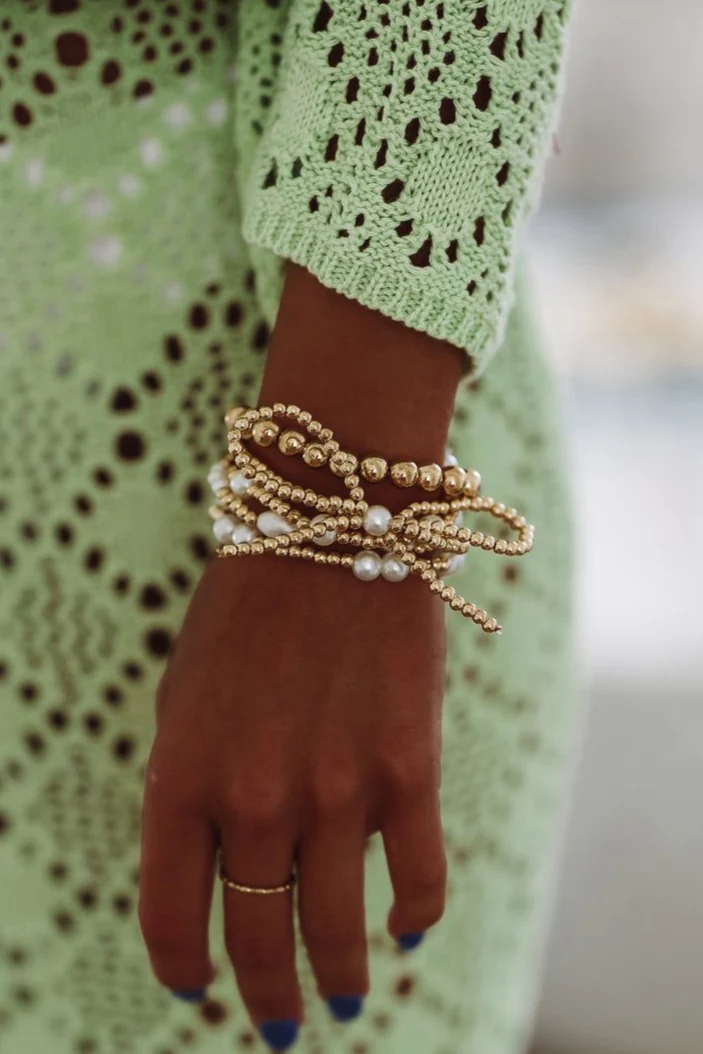 Tied to You Bracelet Stack - Gold