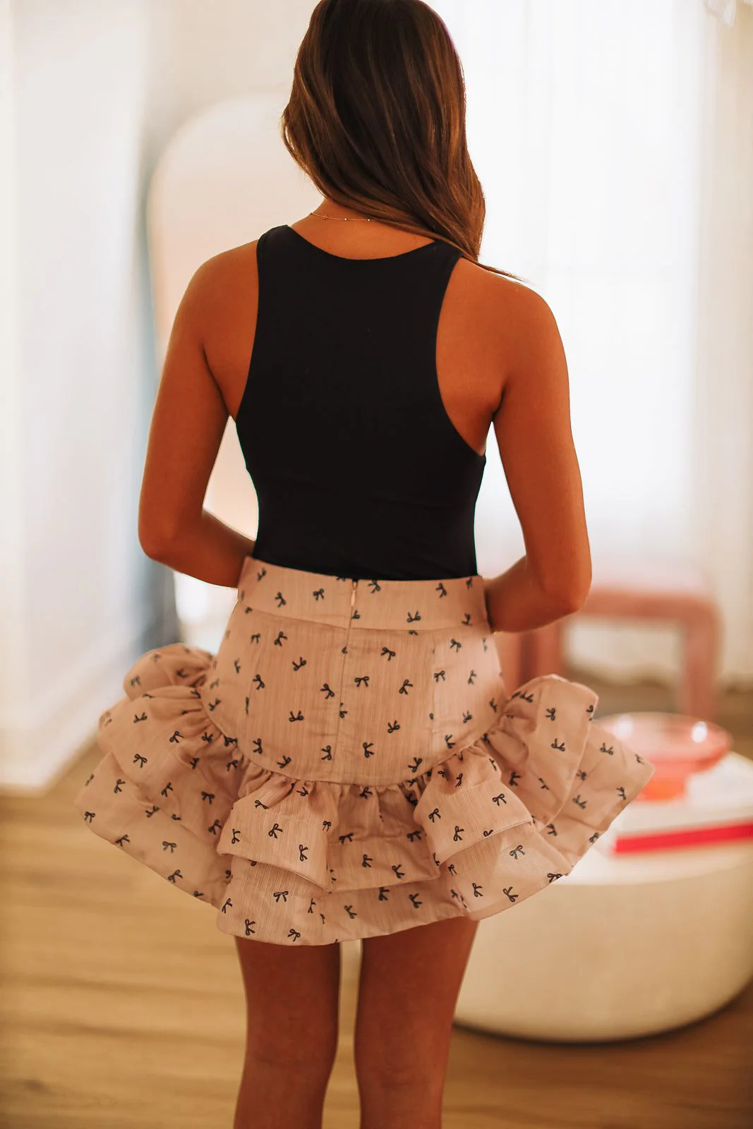 Tiny Ribbons Skort - Mauve (FINAL SALE) - Image 2
