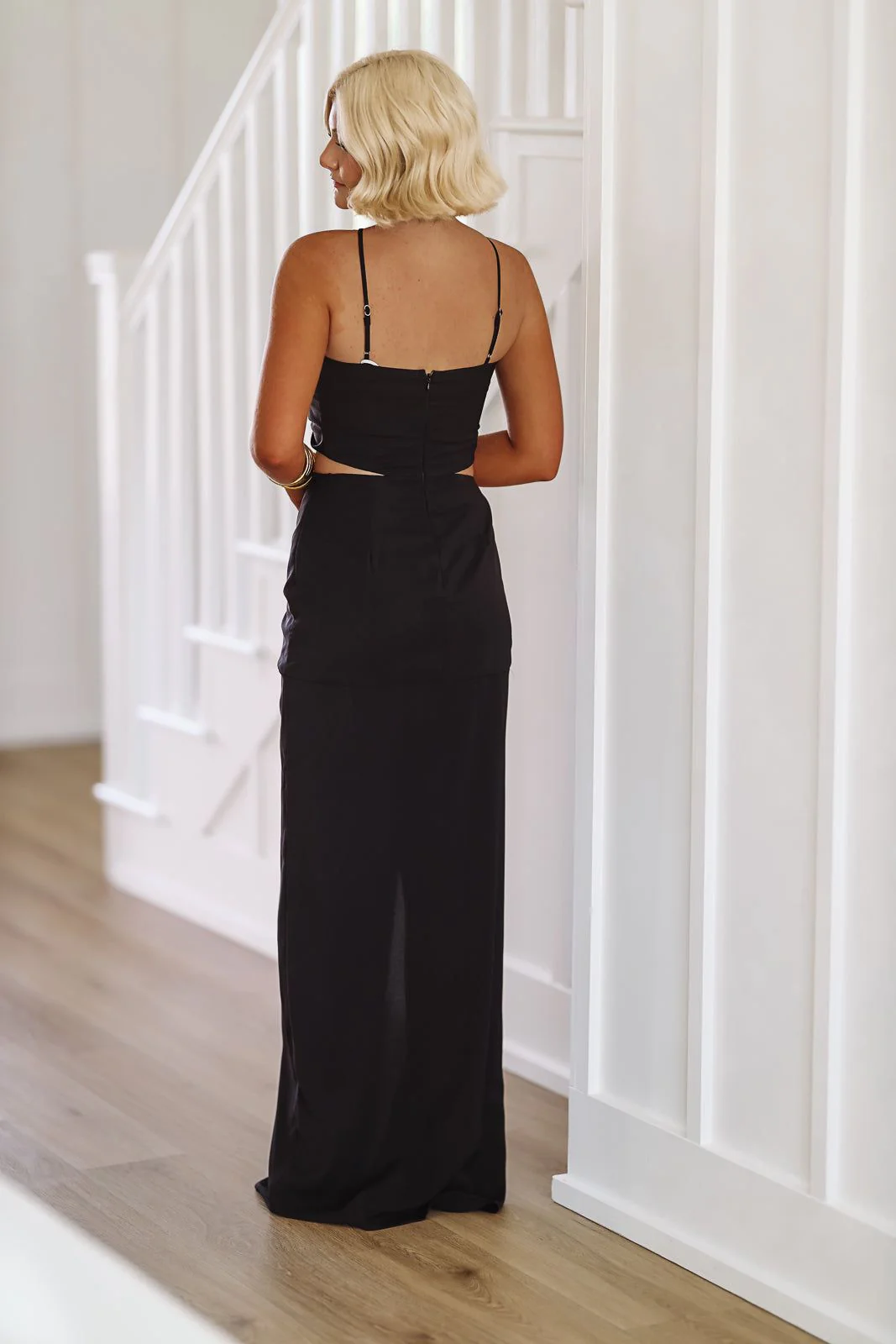 Venus in Love Maxi Dress - Black (FINAL SALE) - Image 3