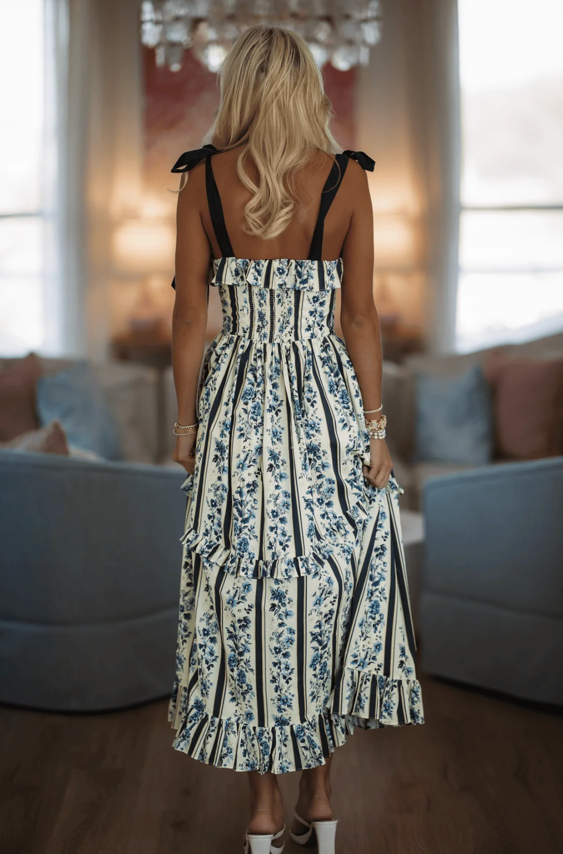 Your Moment Maxi Dress - Navy - Image 3